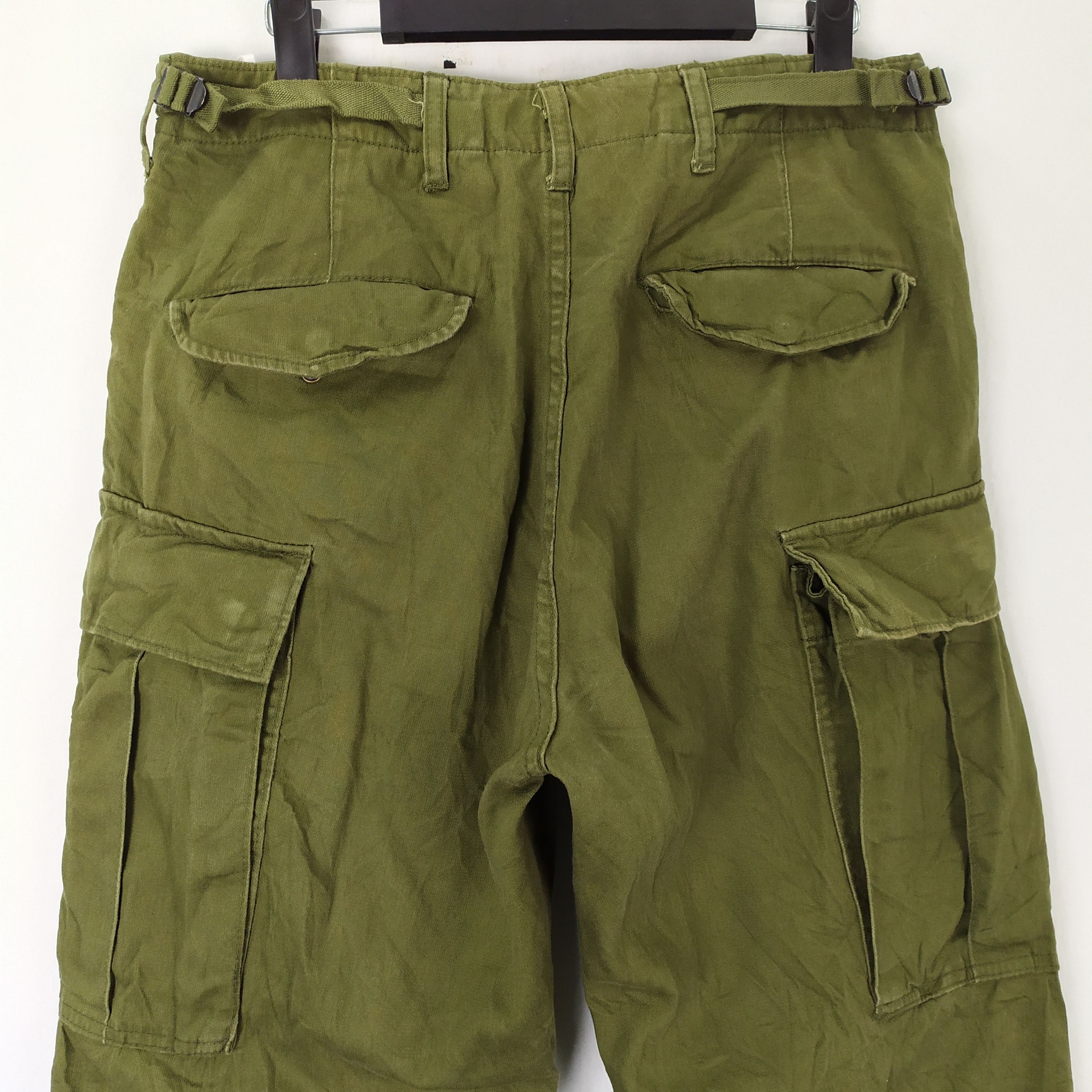 Japanese Brand VINTAGE BACK NUMBER BAGGY CARGO PANTS / TACTICAL PANTS Size US 28 / EU 44 - 14 Thumbnail