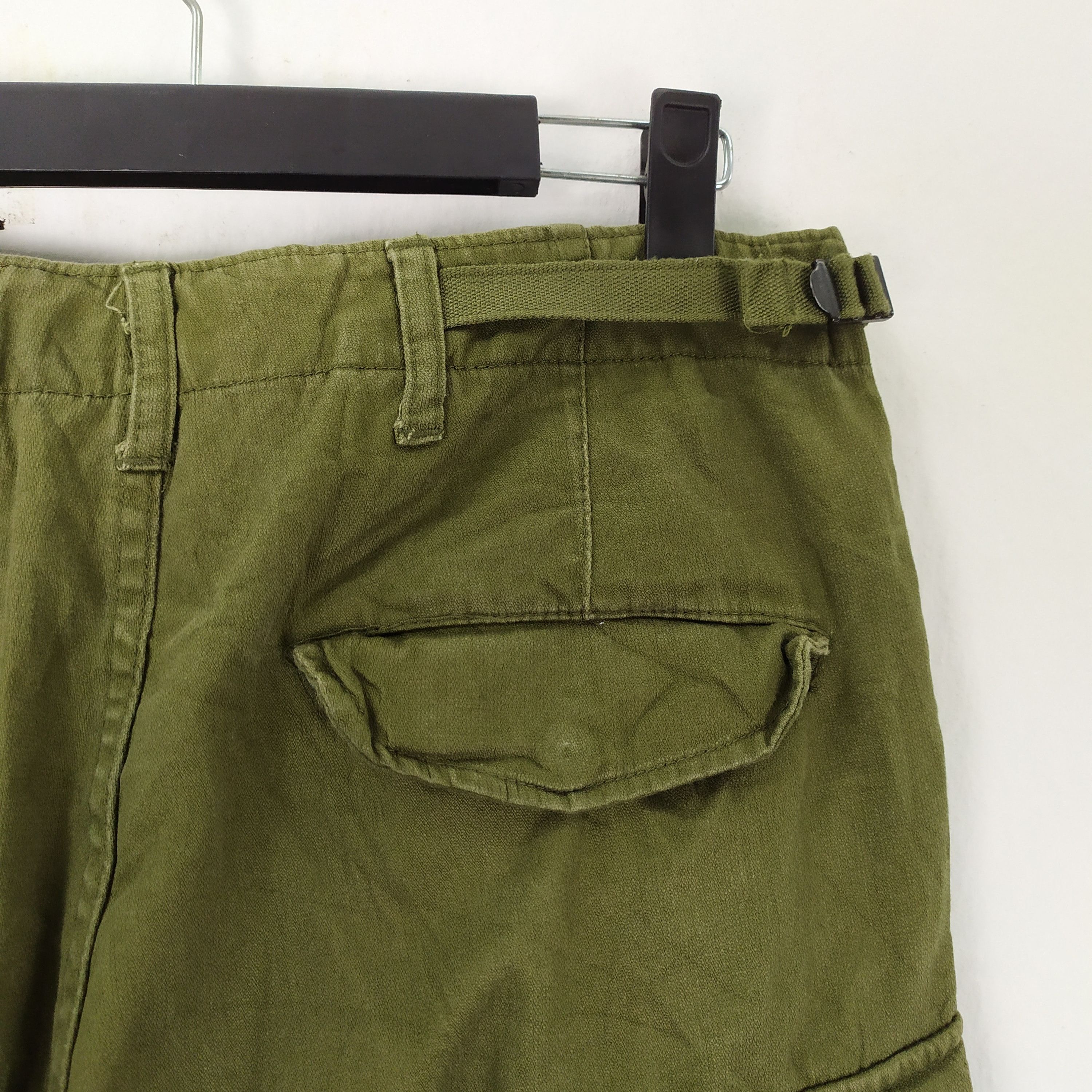 Japanese Brand VINTAGE BACK NUMBER BAGGY CARGO PANTS / TACTICAL PANTS Size US 28 / EU 44 - 12 Thumbnail