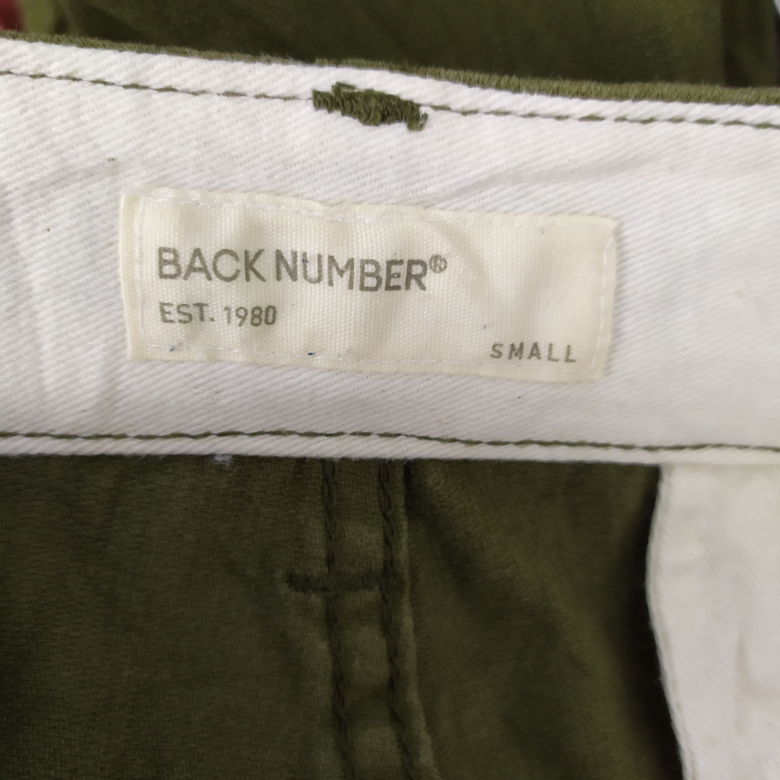 Japanese Brand VINTAGE BACK NUMBER BAGGY CARGO PANTS / TACTICAL PANTS Size US 28 / EU 44 - 10 Thumbnail