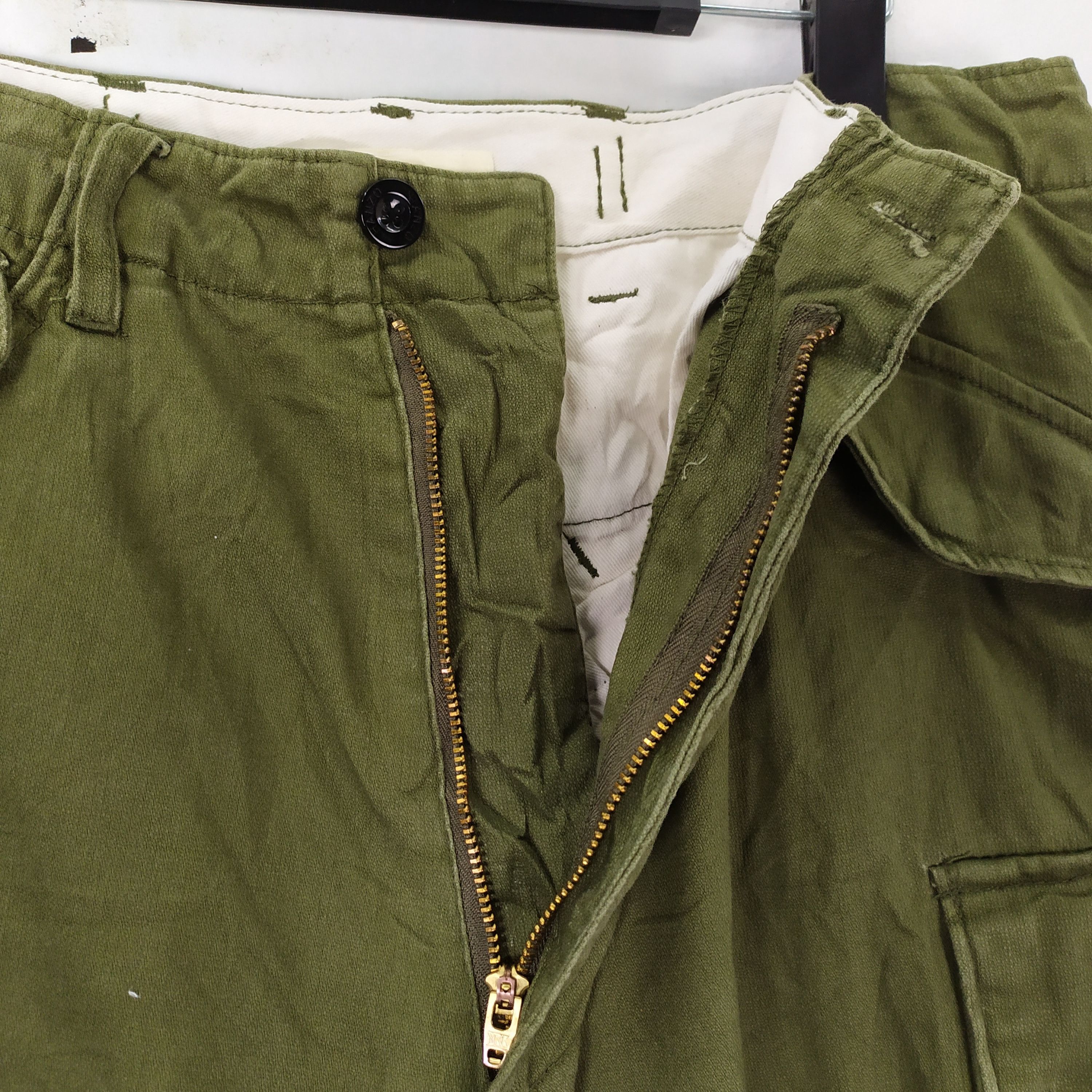 Japanese Brand VINTAGE BACK NUMBER BAGGY CARGO PANTS / TACTICAL PANTS Size US 28 / EU 44 - 11 Thumbnail