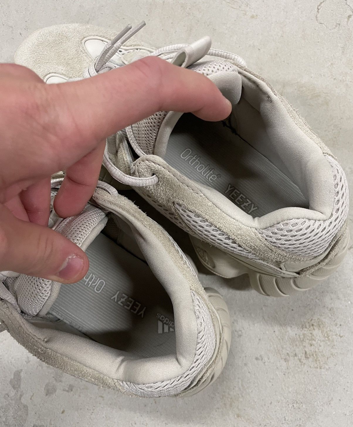 Adidas × Kanye West Kanye West : Yeezy x Adidas 500 Blush Sneakers / Size 10M Size US 10 / EU 43 - 10 Thumbnail