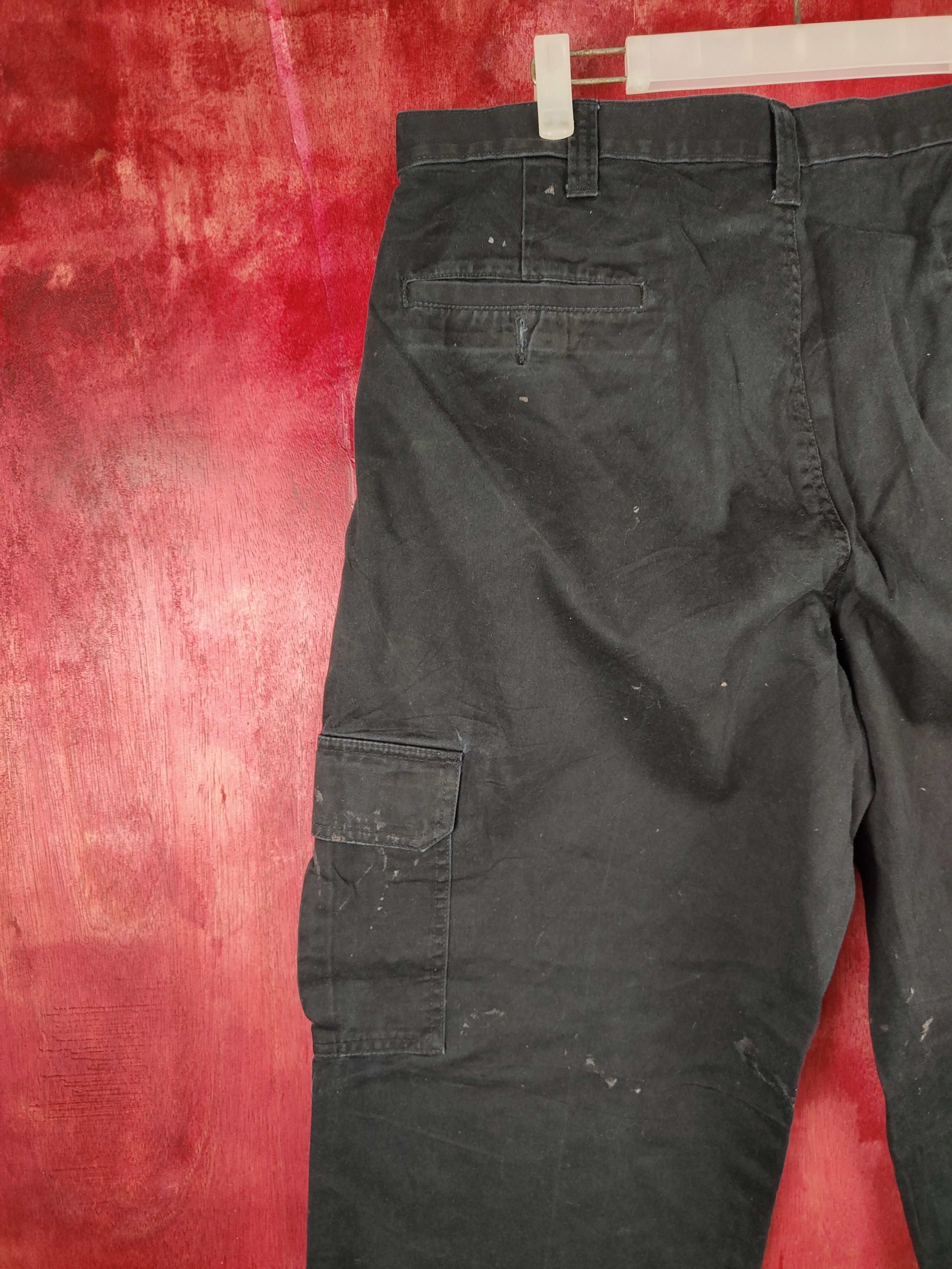 Dickies Dickies vintage Black Multi Pocket Cargo Pants #255B Size US 35 - 8 Thumbnail