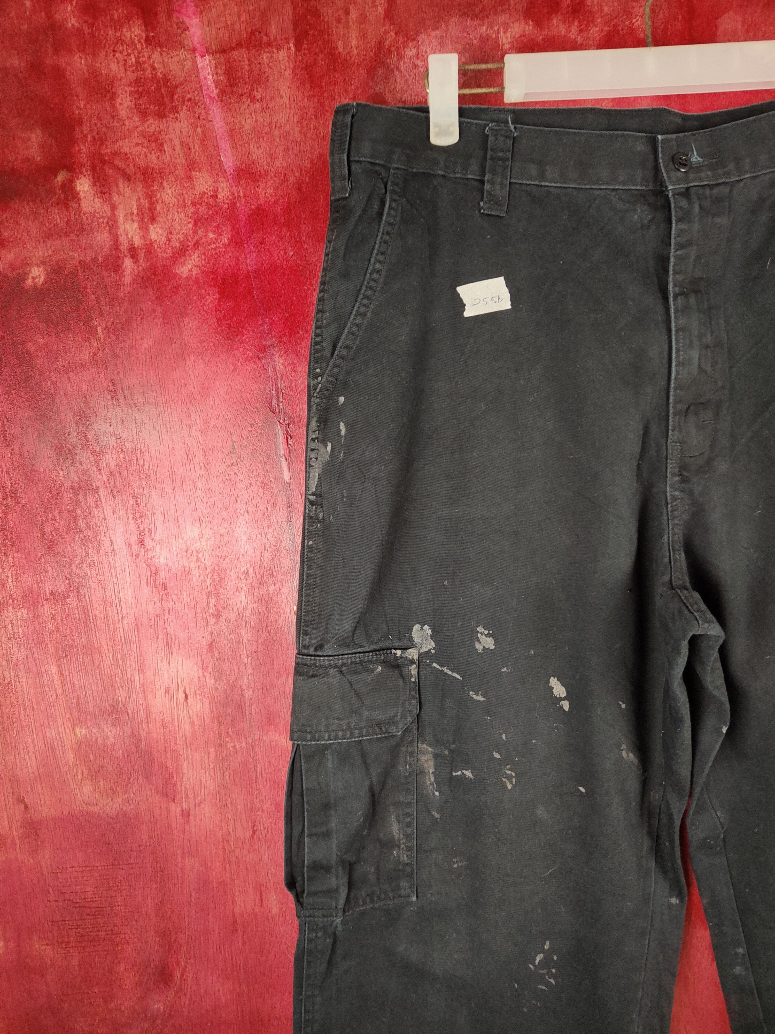 Dickies Dickies vintage Black Multi Pocket Cargo Pants #255B Size US 35 - 3 Thumbnail