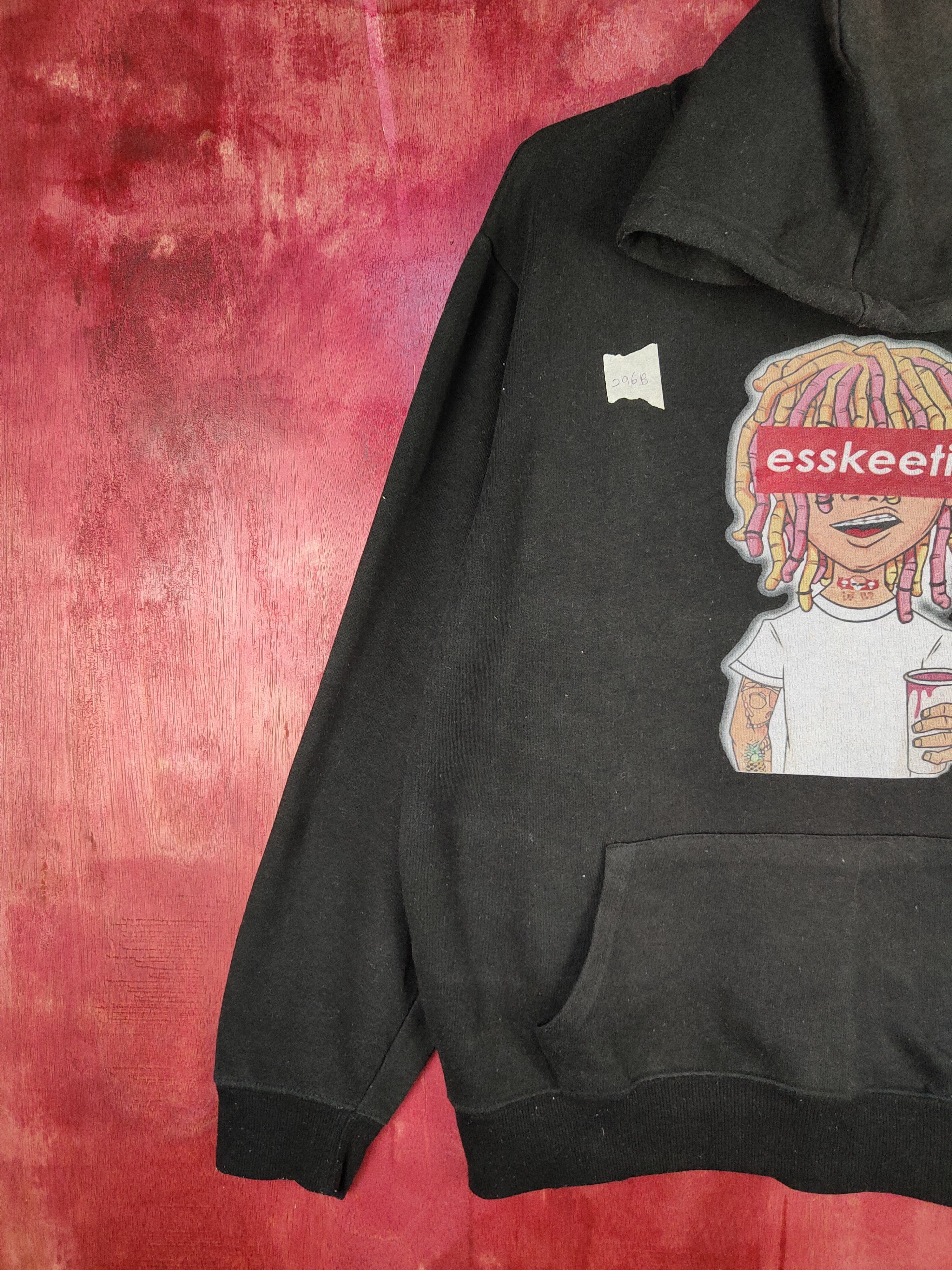 Japanese Brand × Vintage Esskeetit Black Hoodie Sweatshirt hoodie #296B Size US L / EU 52-54 / 3 - 4 Thumbnail