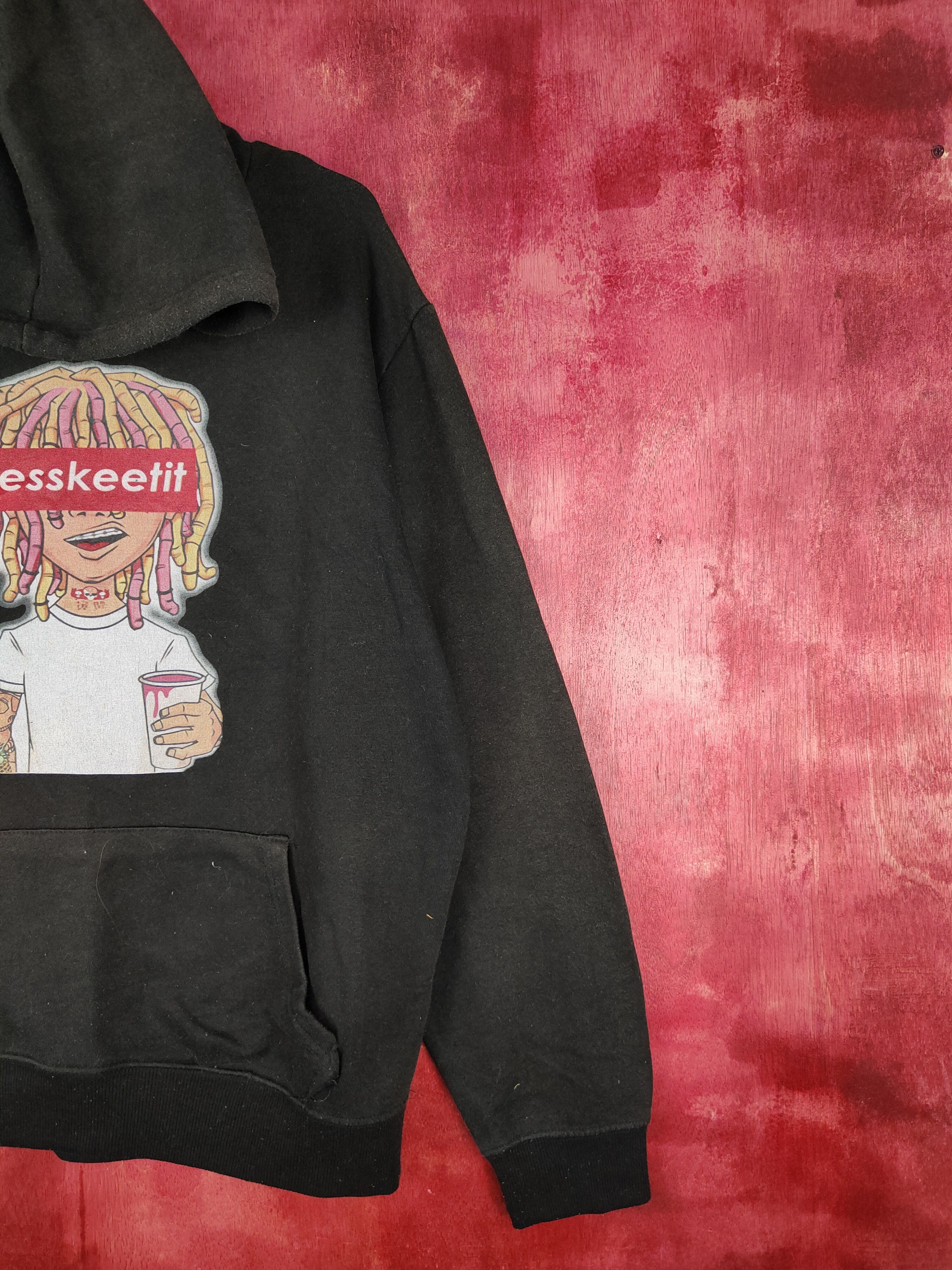 Japanese Brand × Vintage Esskeetit Black Hoodie Sweatshirt hoodie #296B Size US L / EU 52-54 / 3 - 6 Thumbnail