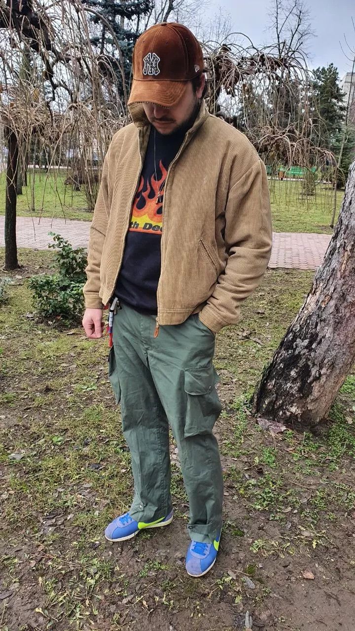 Other 50s Hunting Cargo Colamtiss French Pants like VUJA DE Size US 33 - 3 Thumbnail