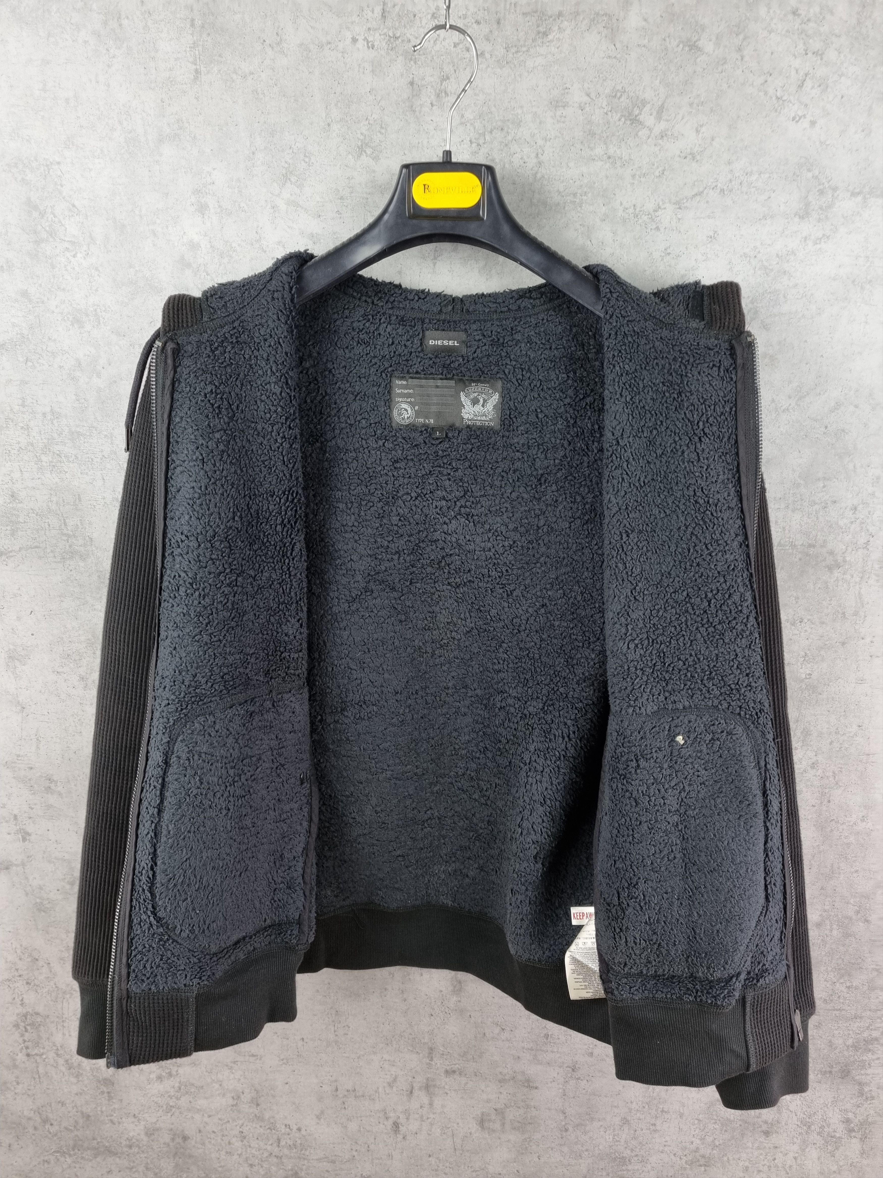 Diesel × Diesel Black Gold Rare DIESEL Black Gold Military Tactical Hooded jacket Size US L / EU 52-54 / 3 - 10 Thumbnail