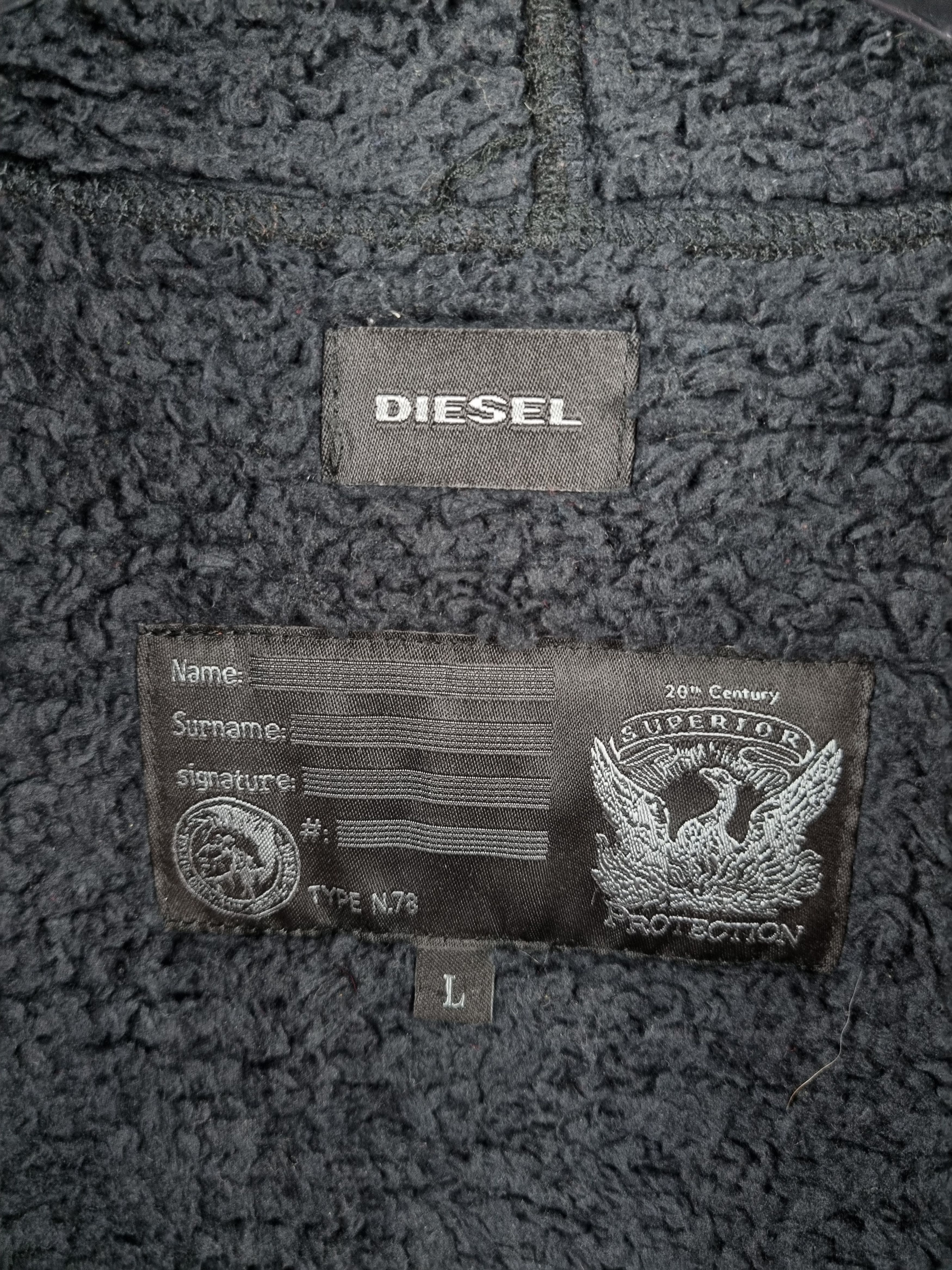 Diesel × Diesel Black Gold Rare DIESEL Black Gold Military Tactical Hooded jacket Size US L / EU 52-54 / 3 - 11 Thumbnail