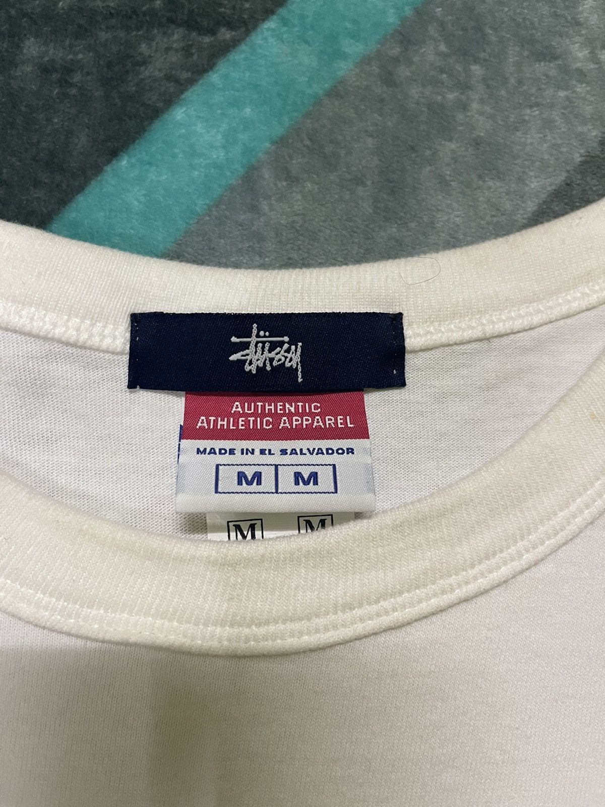 Champion VINTAGE STUSSY X CHAMPION 5th ANNIVERSARY TSHIRT Size US M / EU 48-50 / 2 - 8 Thumbnail