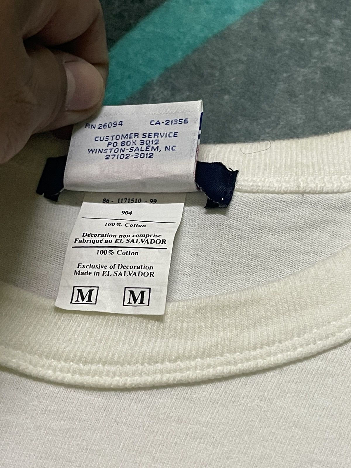 Champion VINTAGE STUSSY X CHAMPION 5th ANNIVERSARY TSHIRT Size US M / EU 48-50 / 2 - 9 Thumbnail