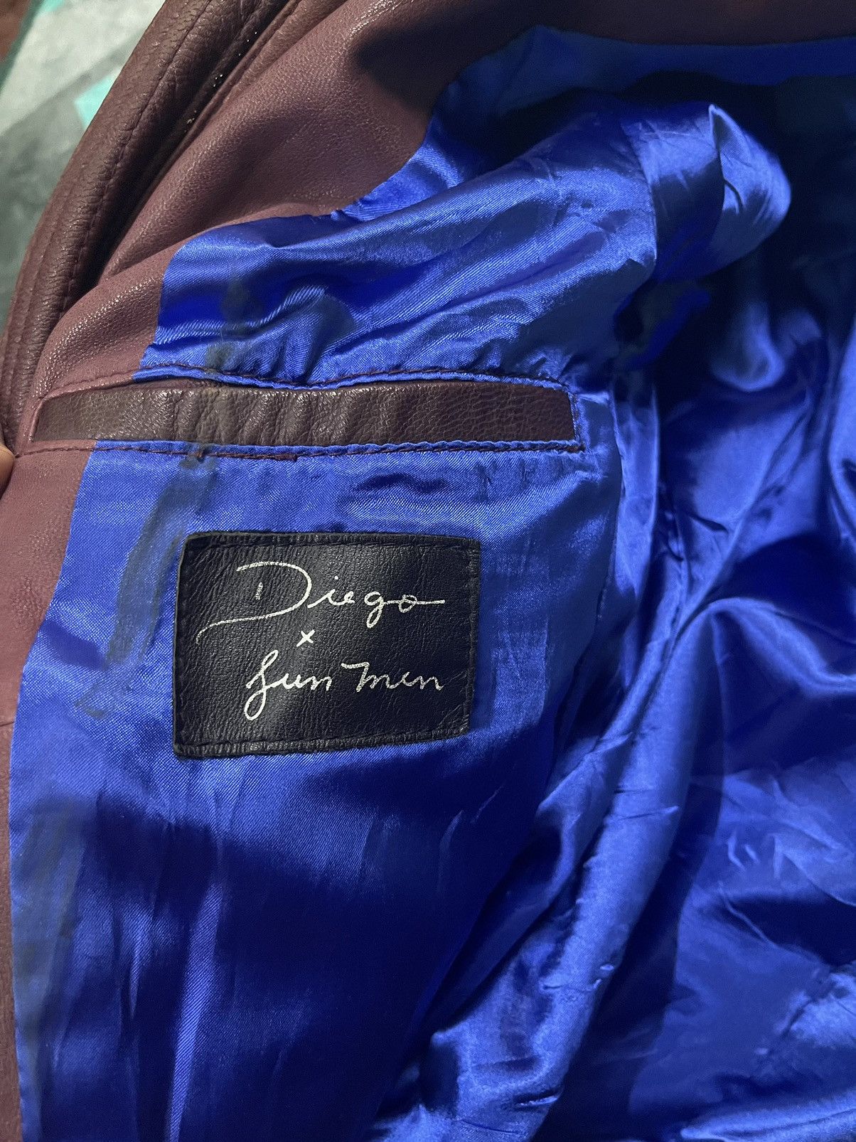 Vintage VINTAGE DIEGO X JUN MEN GOATSKIN JACKET Size US M / EU 48-50 / 2 - 16 Thumbnail