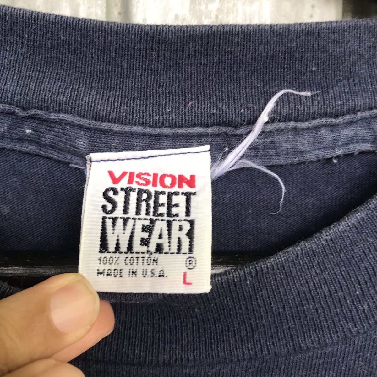Vintage × Vision Streetwear 🔥Vintage VISION STREET WEAR Men Tshirt Size US L / EU 52-54 / 3 - 11 Thumbnail