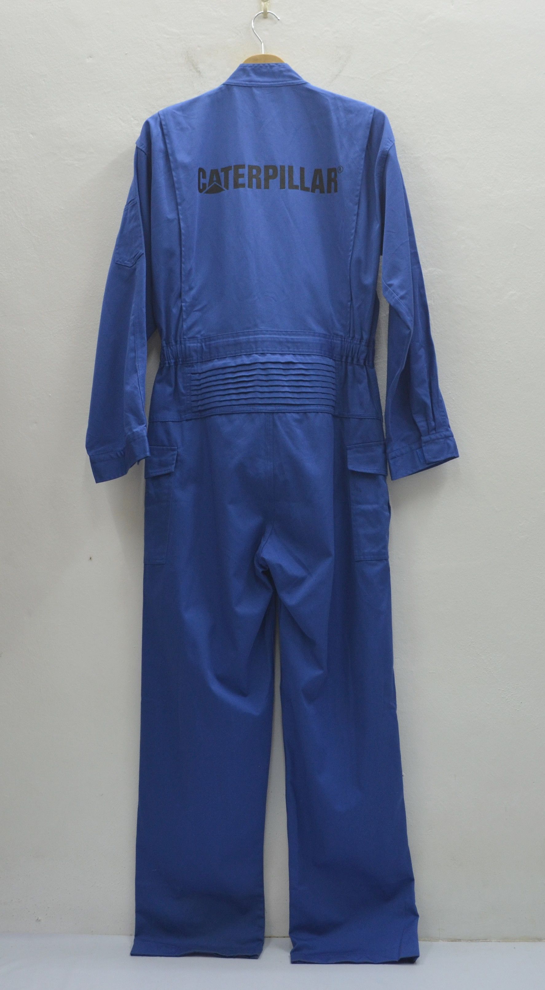 image of 90's Cat By Caterpillar Blue Coverall Made In Japan, Men's (Size 34)