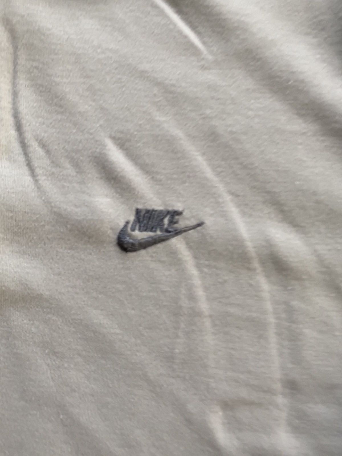 Nike Vintage Early 90’s Nike Mini Swoosh Gray Single Stitch Polo Size US M / EU 48-50 / 2 - 3 Thumbnail
