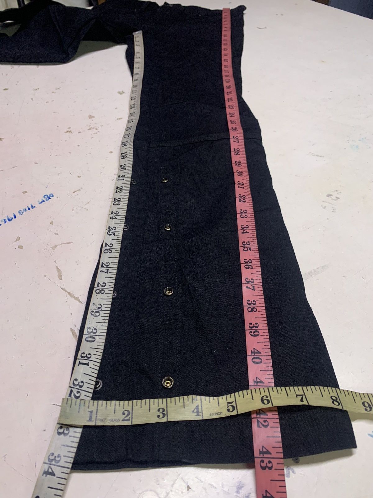 L7 Real Hip Distressed denim Size US 31 - 19 Thumbnail