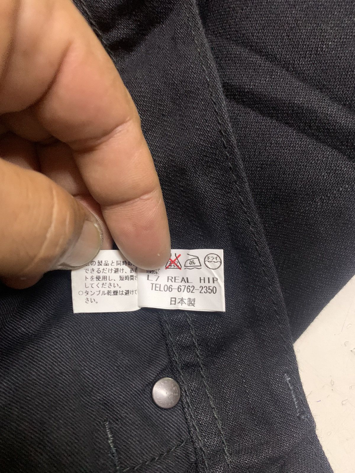 L7 Real Hip Distressed denim Size US 31 - 15 Thumbnail