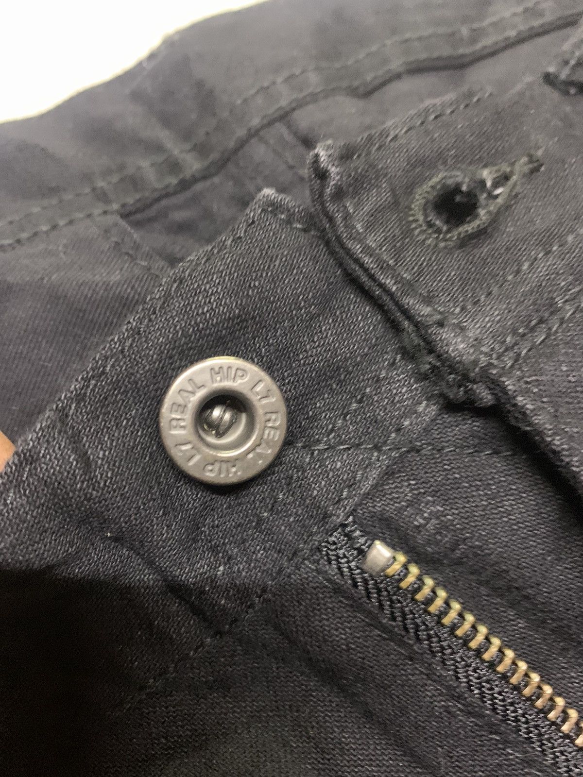 L7 Real Hip Distressed denim Size US 31 - 17 Thumbnail