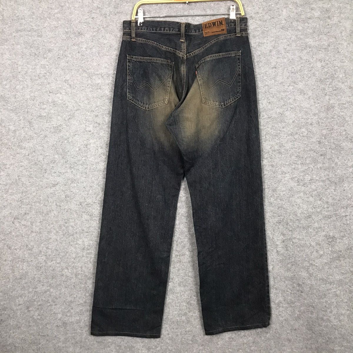 Edwin × Japanese Brand ❌RUSTY❌ EDWIN JAPANESE BAGGY DENIM PANTS Size US 32 / EU 48 - 5 Thumbnail