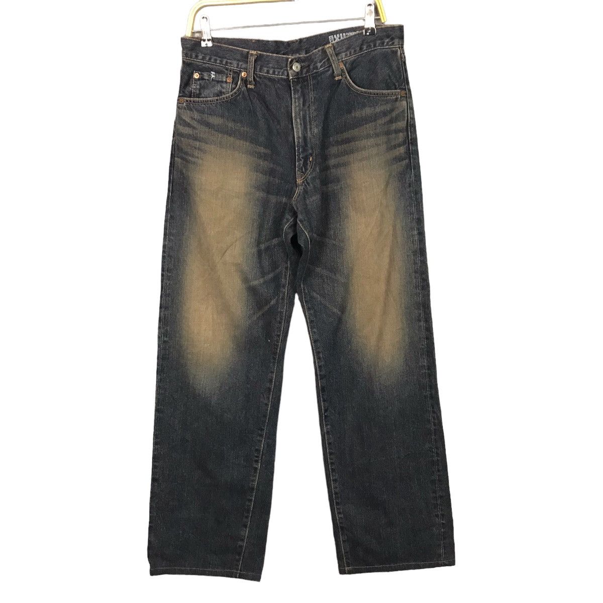 image of Avant Garde x Edwin Rusty Edwin Japanese Baggy Denim Pants, Men's (Size 32)