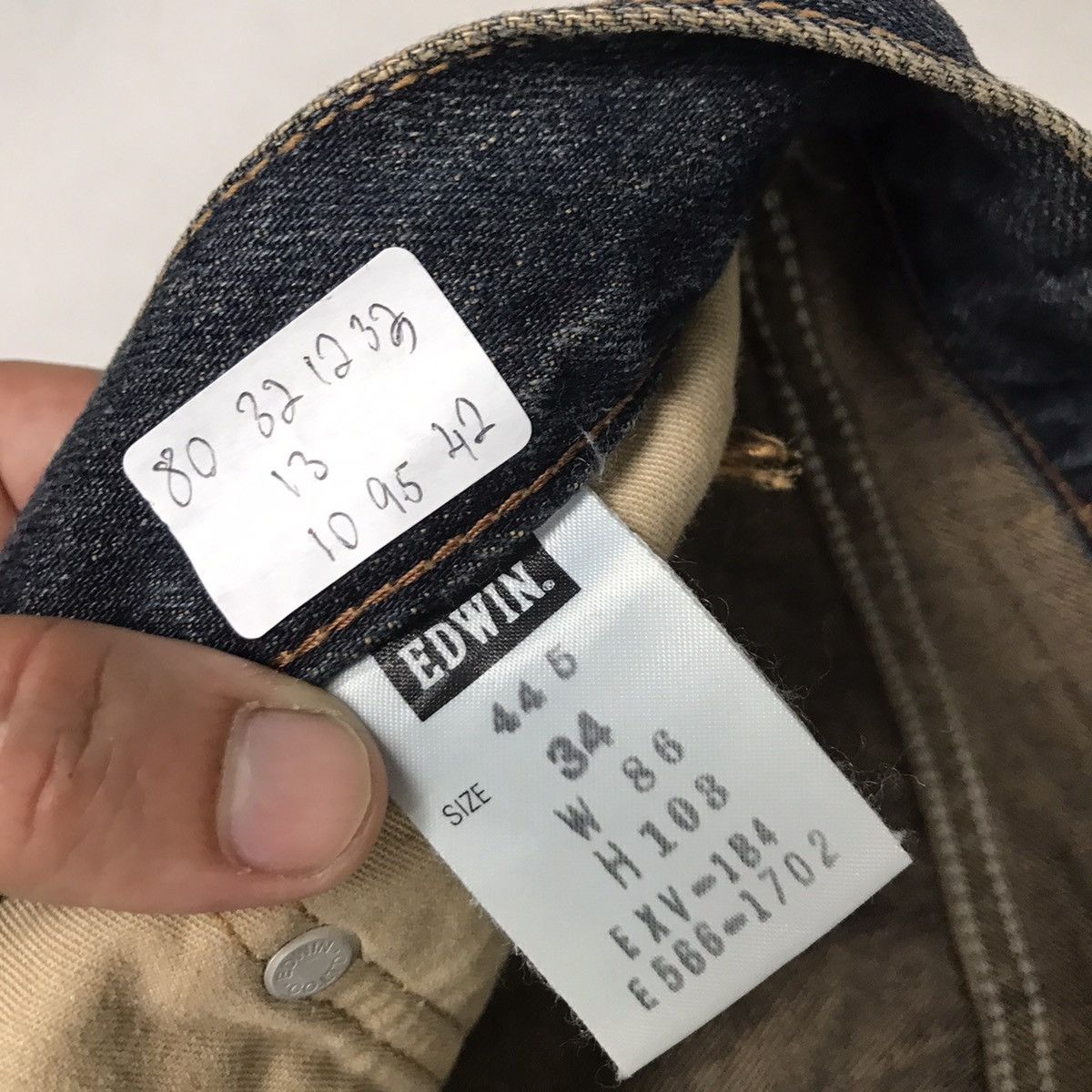 Edwin × Japanese Brand ❌RUSTY❌ EDWIN JAPANESE BAGGY DENIM PANTS Size US 32 / EU 48 - 13 Thumbnail