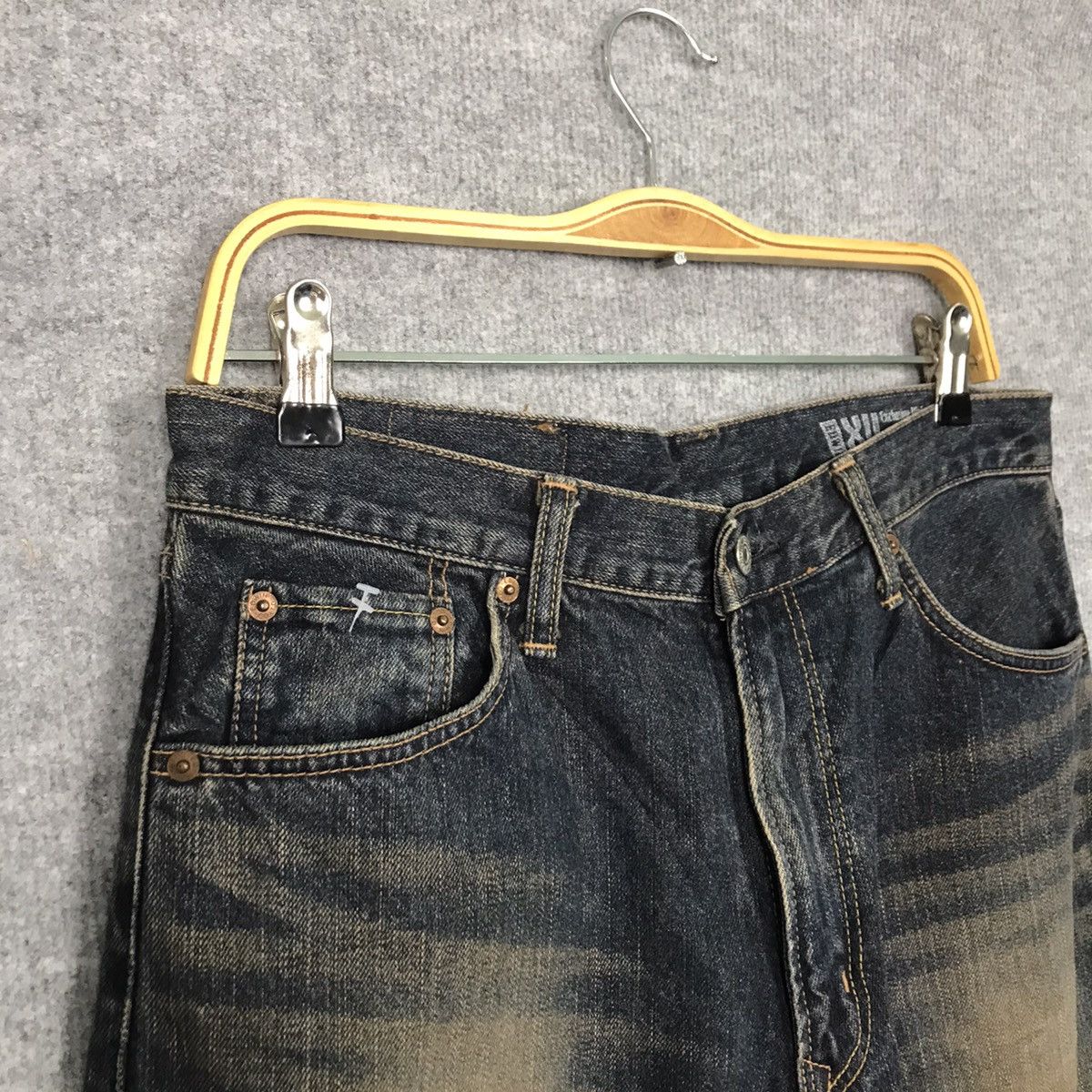 Edwin × Japanese Brand ❌RUSTY❌ EDWIN JAPANESE BAGGY DENIM PANTS Size US 32 / EU 48 - 4 Thumbnail