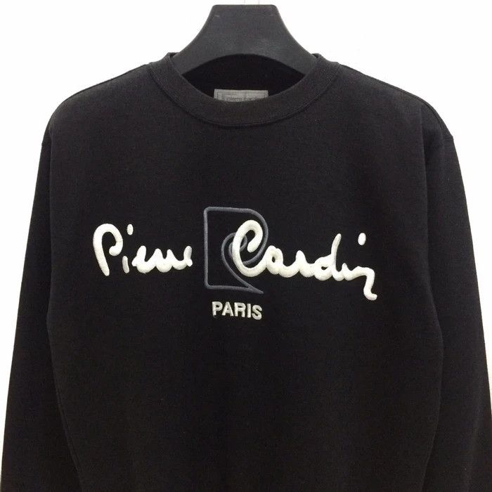 Pierre Cardin Pierre Cardin Paris Spell Out PullOver Size US M / EU 48-50 / 2 - 2 Thumbnail