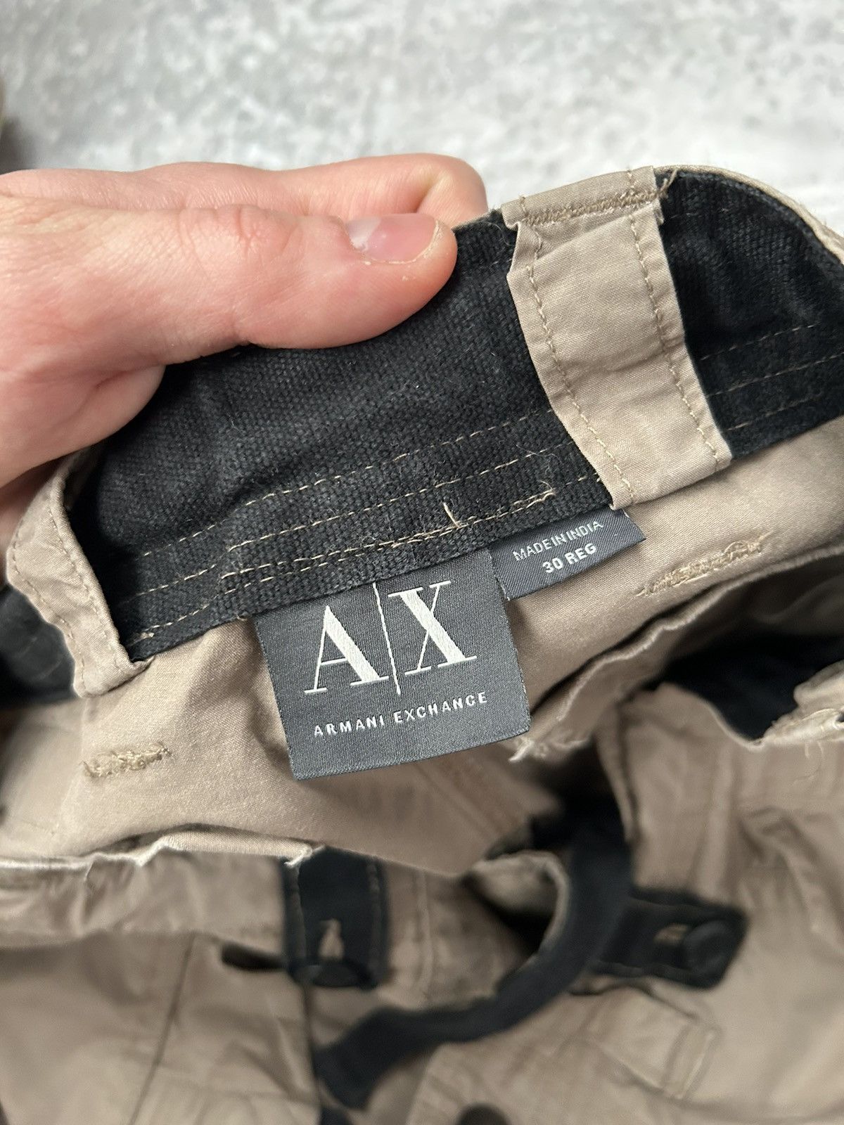Armani Exchange Armani Exchange Parachute Cargo Pants Streetwear Vintage Size US 30 / EU 46 - 6 Thumbnail