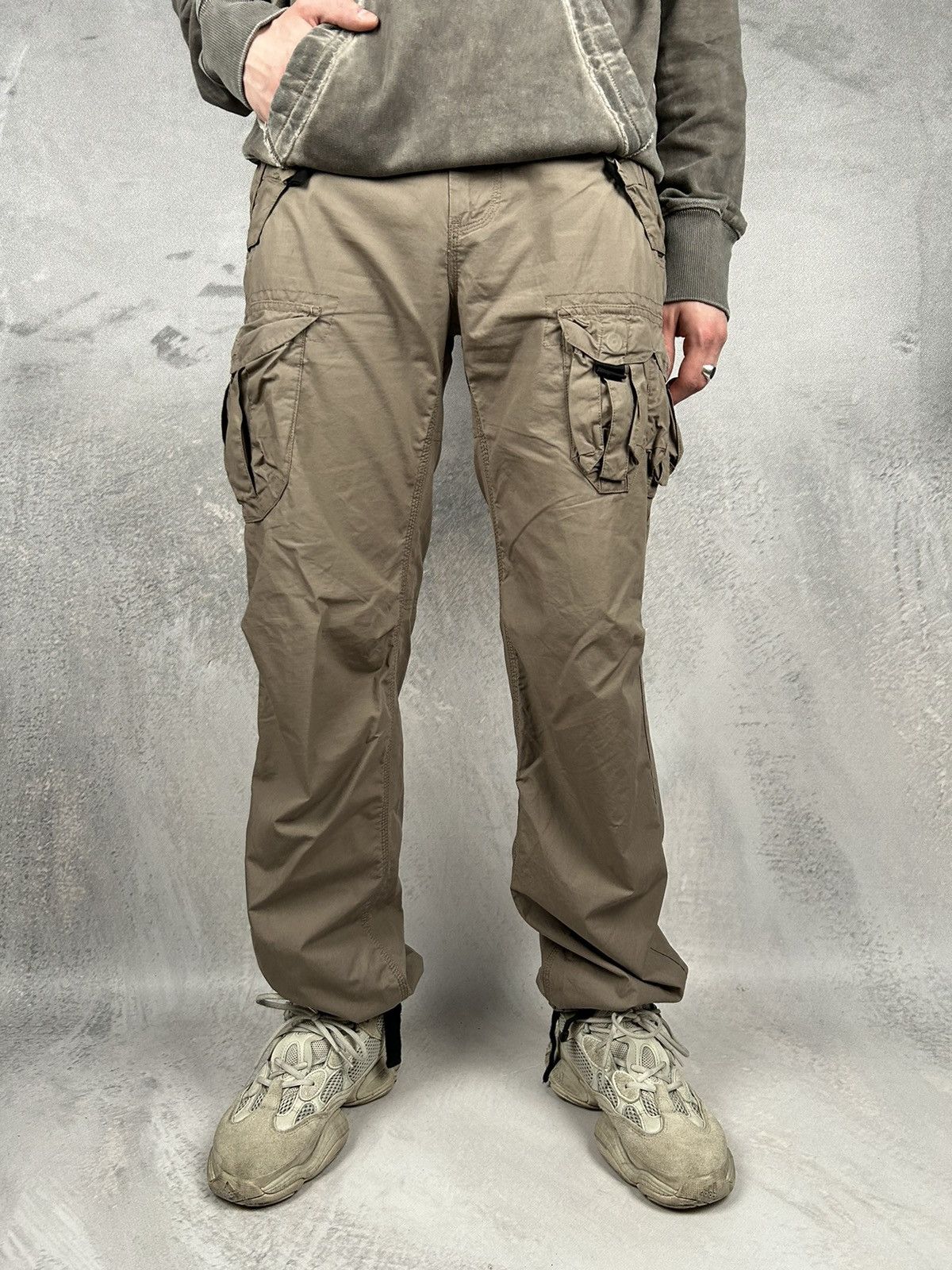 Armani Exchange Armani Exchange Parachute Cargo Pants Streetwear Vintage Size US 30 / EU 46 - 2 Thumbnail