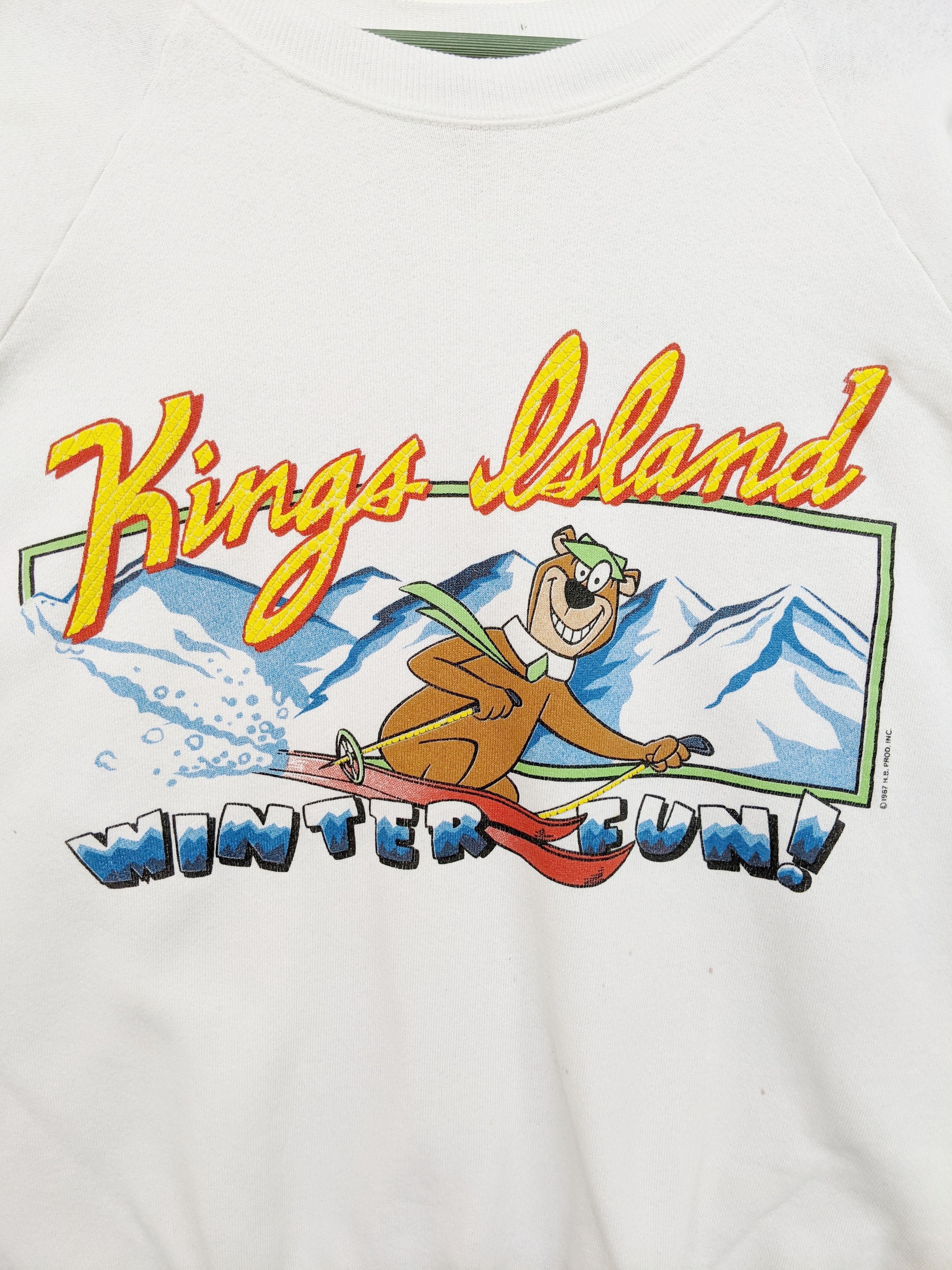 Cartoon Network × Fruit Of The Loom × Vintage Vintage 1987 King Island Winter Fun Sweatshirt Size US XL / EU 56 / 4 - 2 Thumbnail