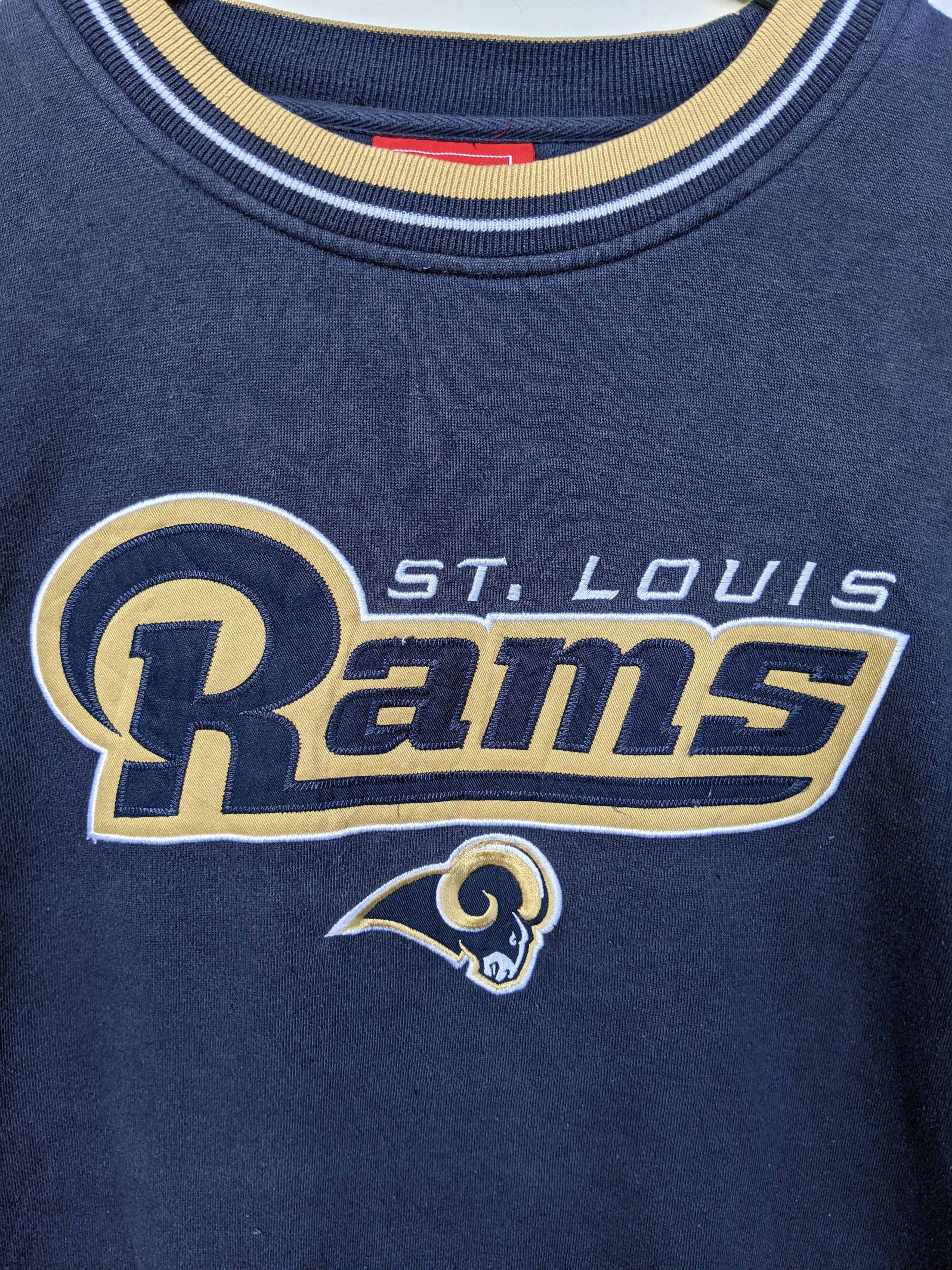 NFL × Vintage Vintage NFL St.Loius Rams Sweatshirt/Size XL Size US XL / EU 56 / 4 - 3 Thumbnail
