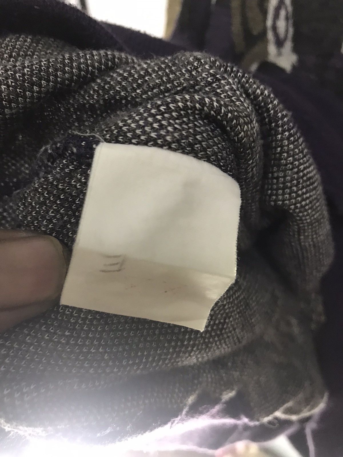 Japanese Brand × Vintage Vintage knit sweatshirt polo single pocket by adonica Size US M / EU 48-50 / 2 - 5 Thumbnail