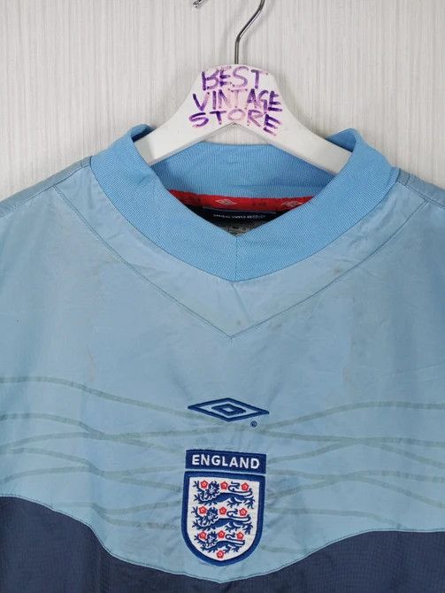 Umbro VINTAGE 90S UMBRO ENGLAND TRAINING JACKET Size US M / EU 48-50 / 2 - 2 Thumbnail