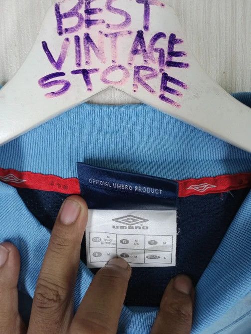 Umbro VINTAGE 90S UMBRO ENGLAND TRAINING JACKET Size US M / EU 48-50 / 2 - 3 Thumbnail