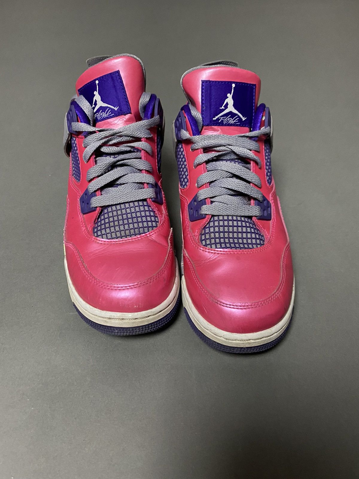 Jordan Brand Air Jordan 4 Retro GS Pink Foil vintage aj4 sneakers Size US 7 / EU 40 - 2 Thumbnail