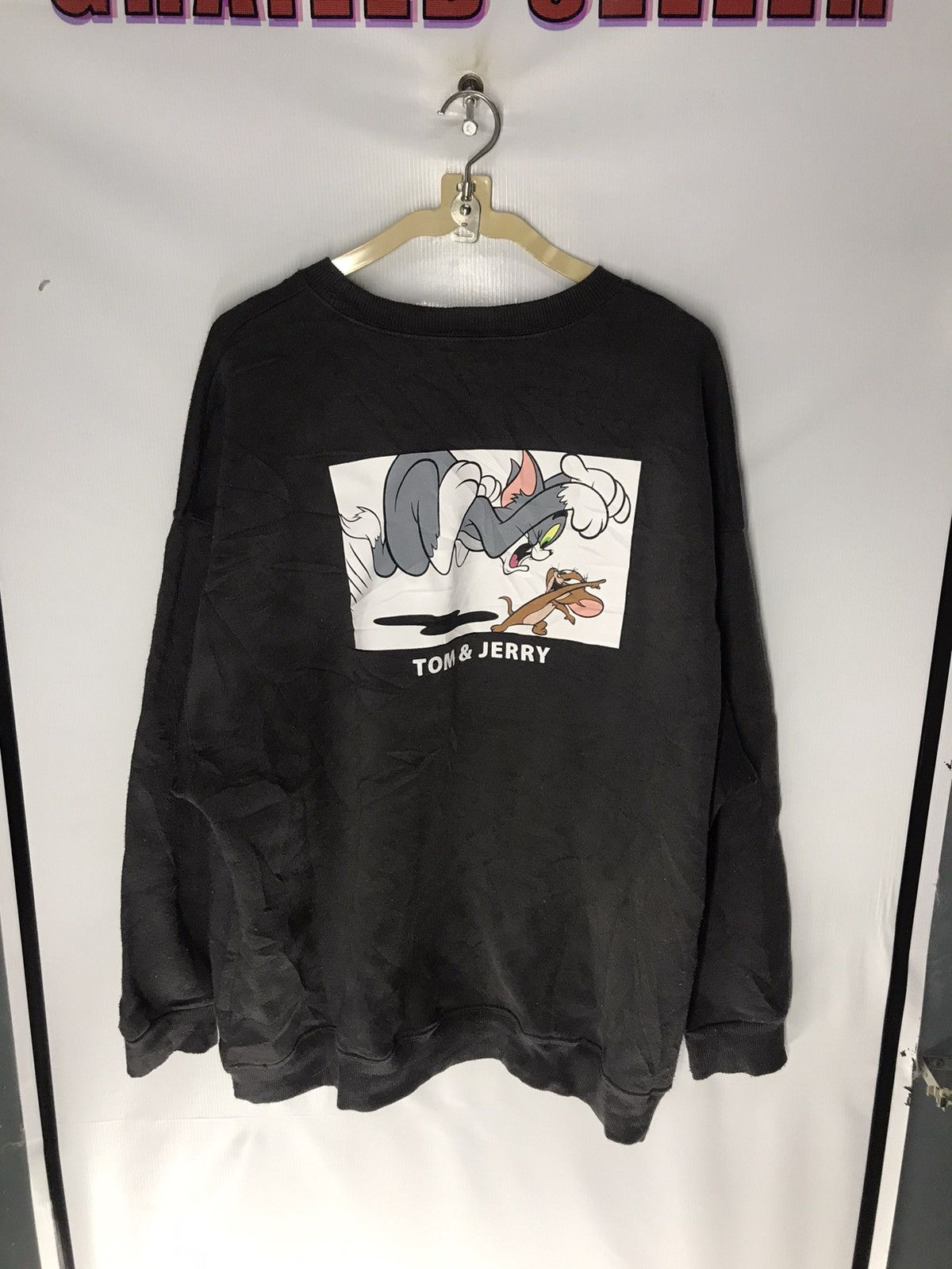 Cartoon Network Tom and jerry sweatshirt back printed Size US XXL / EU 58 / 5 - 8 Thumbnail