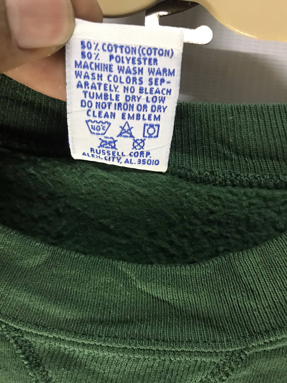 Russell Athletic × Vintage Vintage western racquet club spellout sweatshirt by Russell Size US XL / EU 56 / 4 - 5 Thumbnail