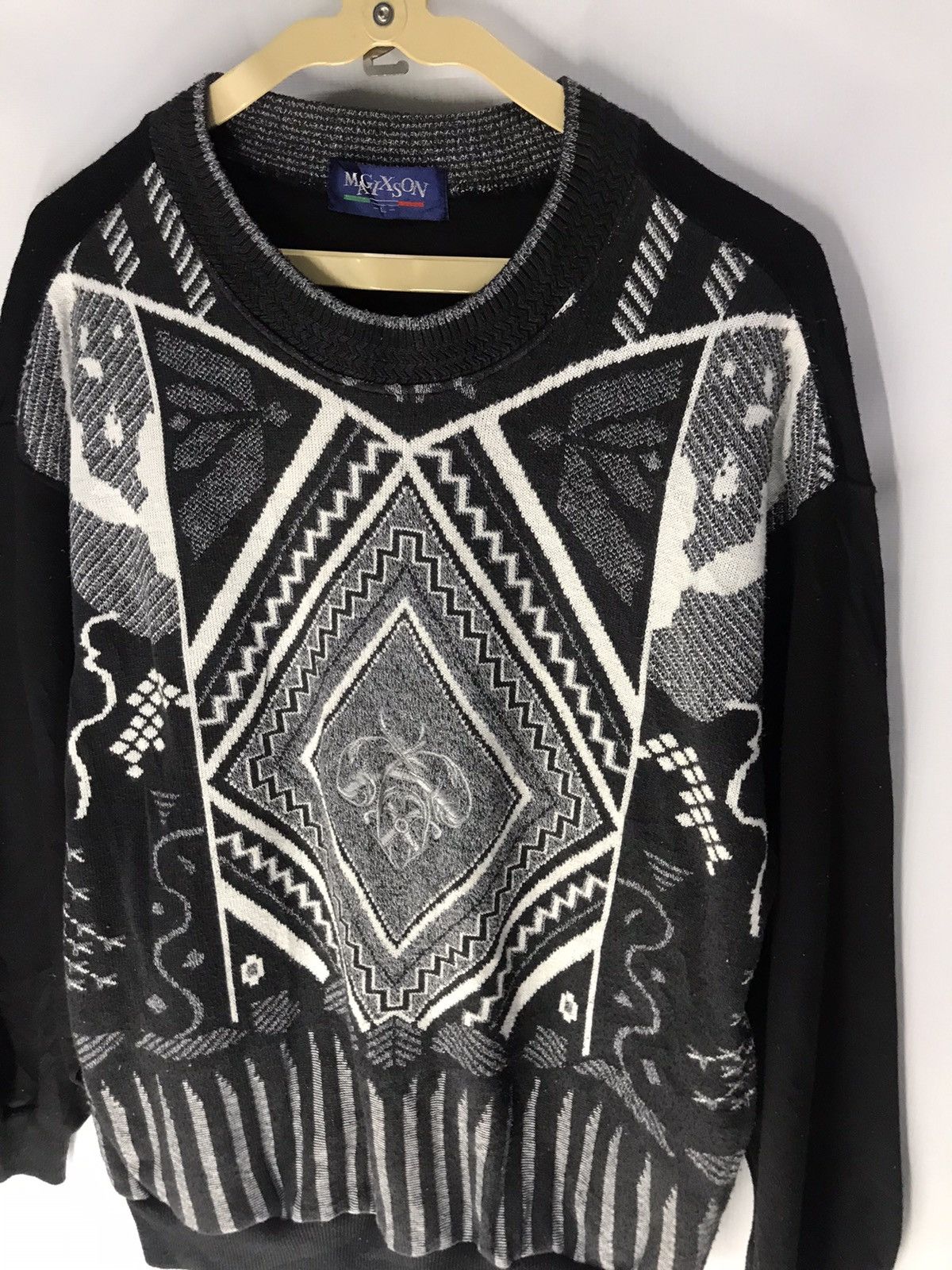 Japanese Brand × Vintage Vintage magixson crewneck sweatshirt Size US L / EU 52-54 / 3 - 3 Thumbnail