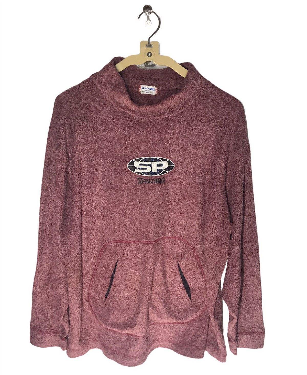 Spalding × Vintage Vintage spalding turtleneck sweatshirt Size US L / EU 52-54 / 3 - 1 Thumbnail
