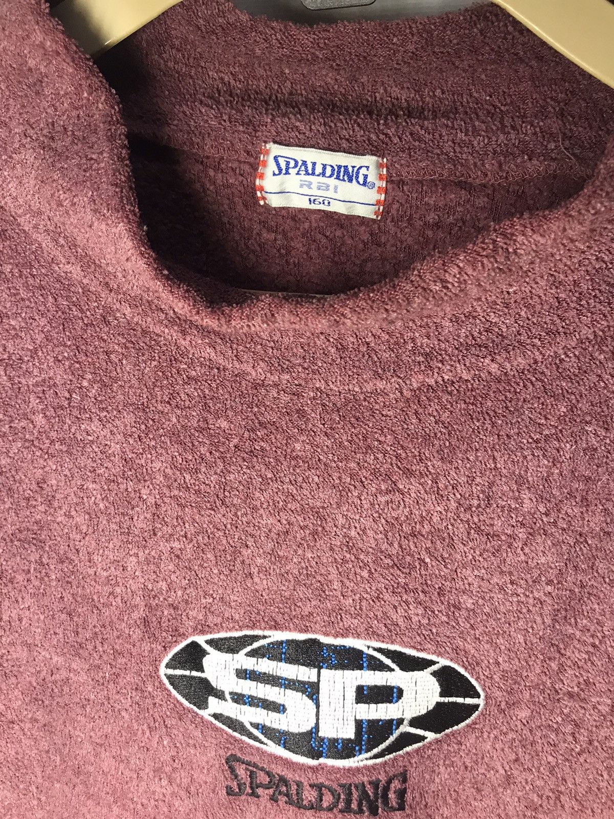 Spalding × Vintage Vintage spalding turtleneck sweatshirt Size US L / EU 52-54 / 3 - 8 Thumbnail