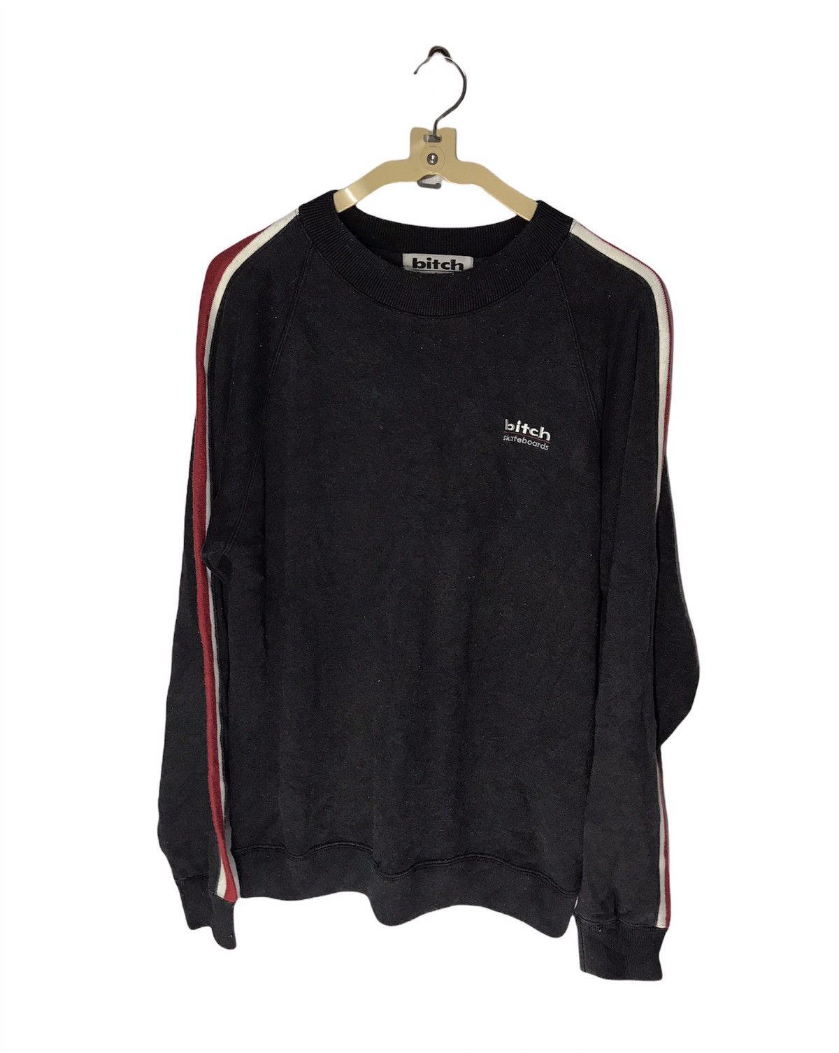 Vintage Bitch skateboard crewneck sweatshirt small spellout Size US L / EU 52-54 / 3 - 1 Thumbnail