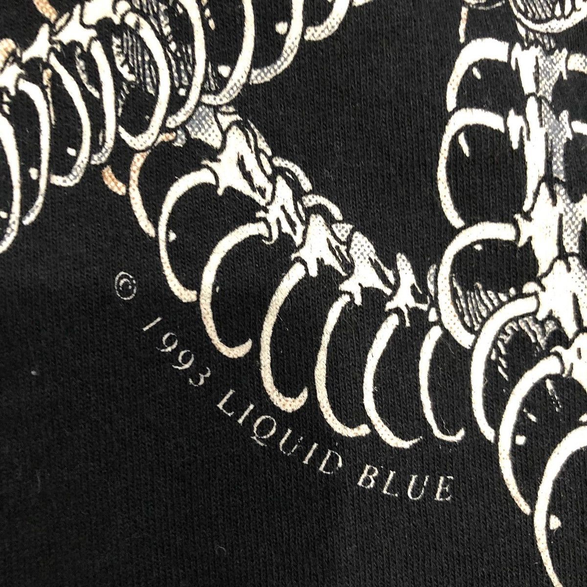 Liquid Blue Vintage 1993 Liquid Blue Medusa Skull T Shirt AOP USA Tee Size US L / EU 52-54 / 3 - 5 Thumbnail