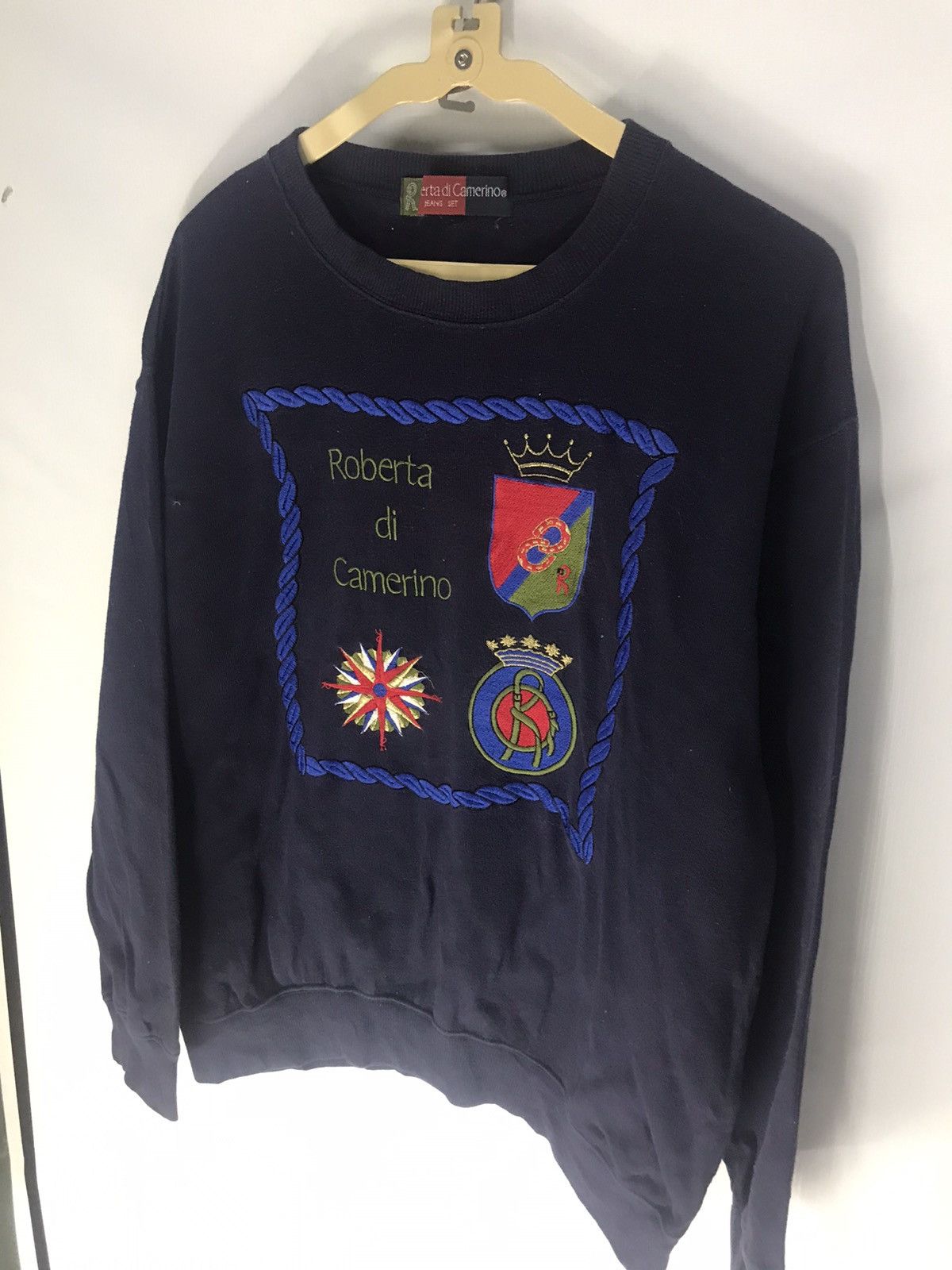 Other Roberta di camerino jeans spellout crewneck sweatshirt Size US M / EU 48-50 / 2 - 3 Thumbnail