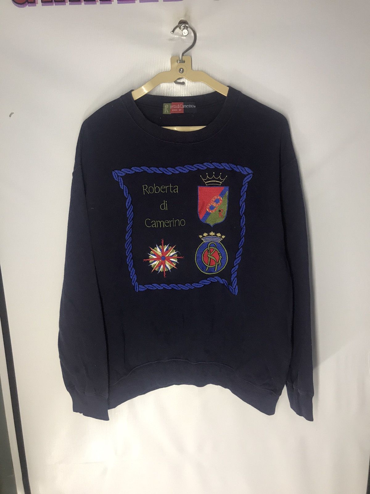 Other Roberta di camerino jeans spellout crewneck sweatshirt Size US M / EU 48-50 / 2 - 6 Thumbnail
