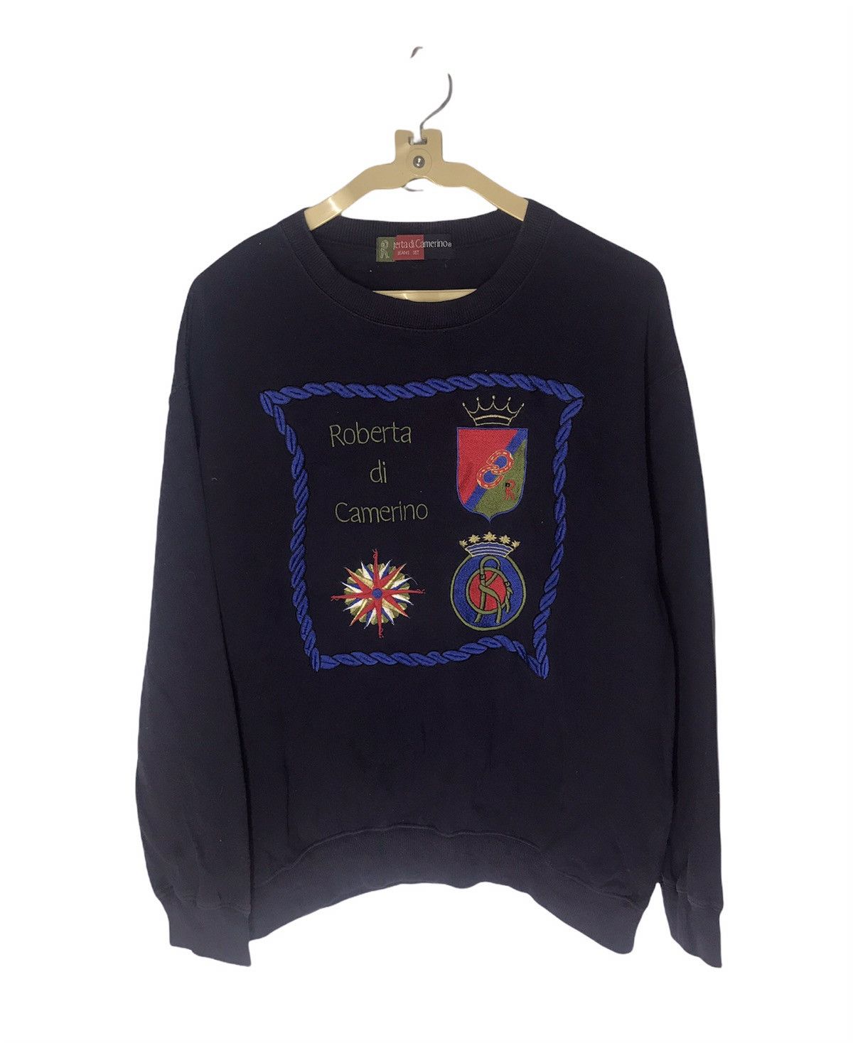Other Roberta di camerino jeans spellout crewneck sweatshirt Size US M / EU 48-50 / 2 - 1 Thumbnail