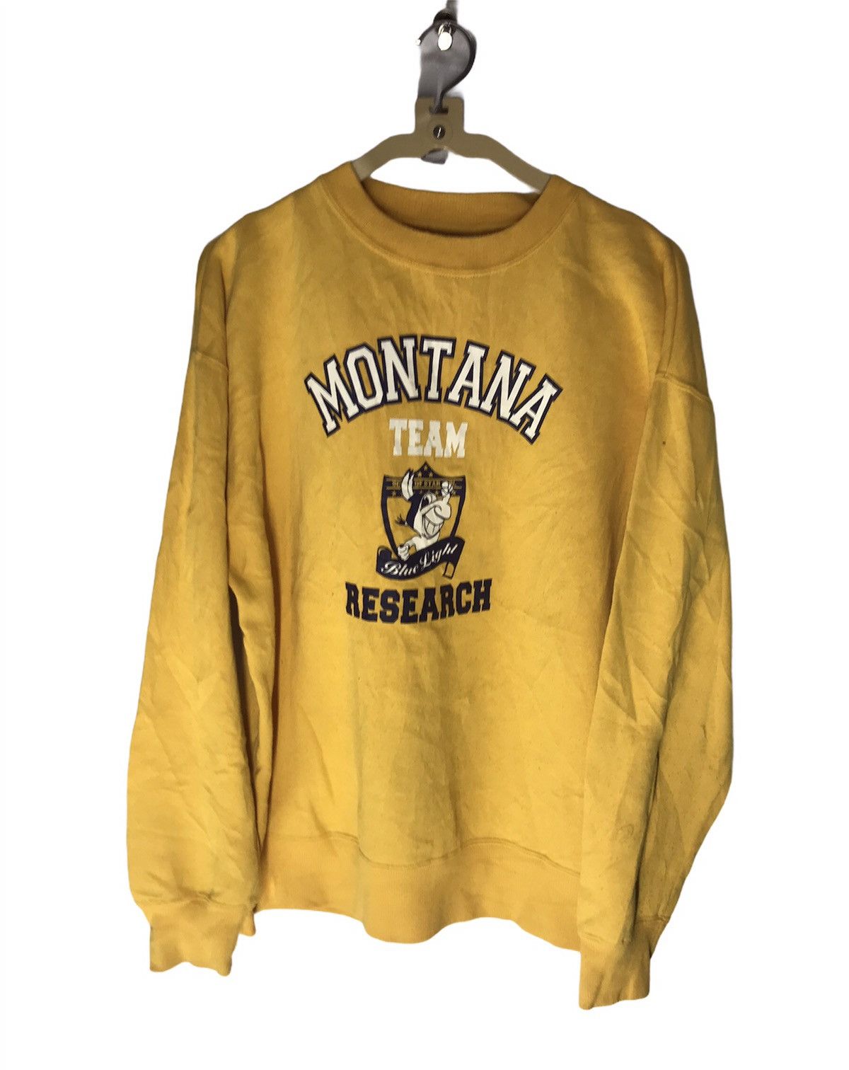 Japanese Brand Montana Third wave crewneck sweatshirt Size US L / EU 52-54 / 3 - 1 Thumbnail