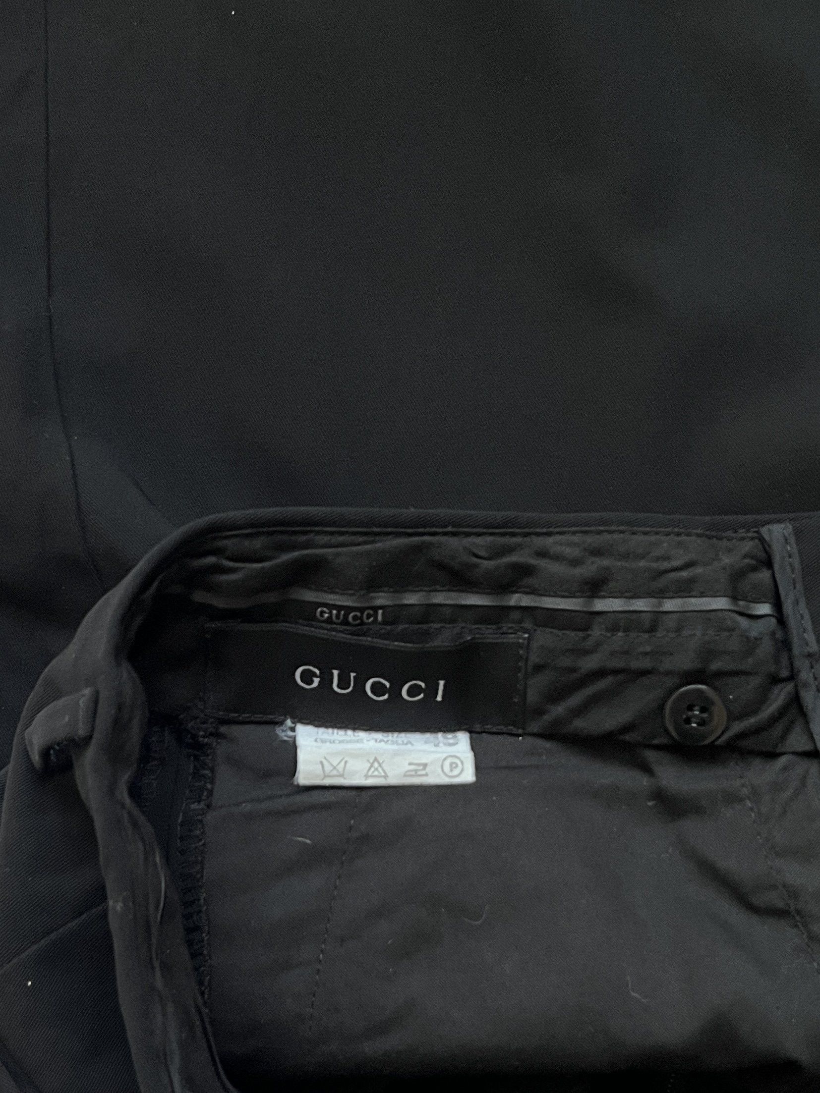 Gucci ⚡️QUICK SALE⚡️Gucci Black trousers Pants Size US 30 / EU 46 - 3 Thumbnail