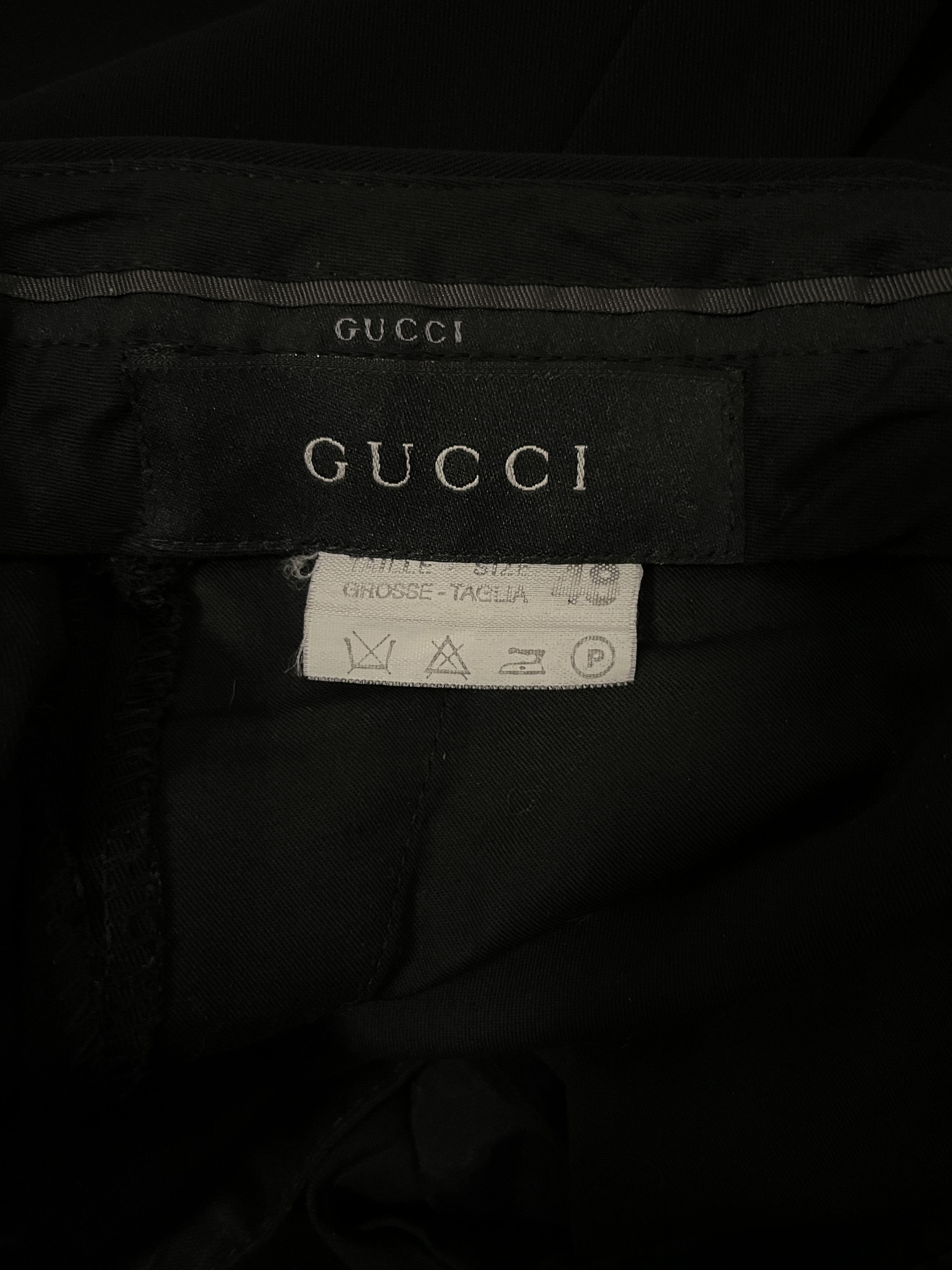 Gucci ⚡️QUICK SALE⚡️Gucci Black trousers Pants Size US 30 / EU 46 - 4 Thumbnail