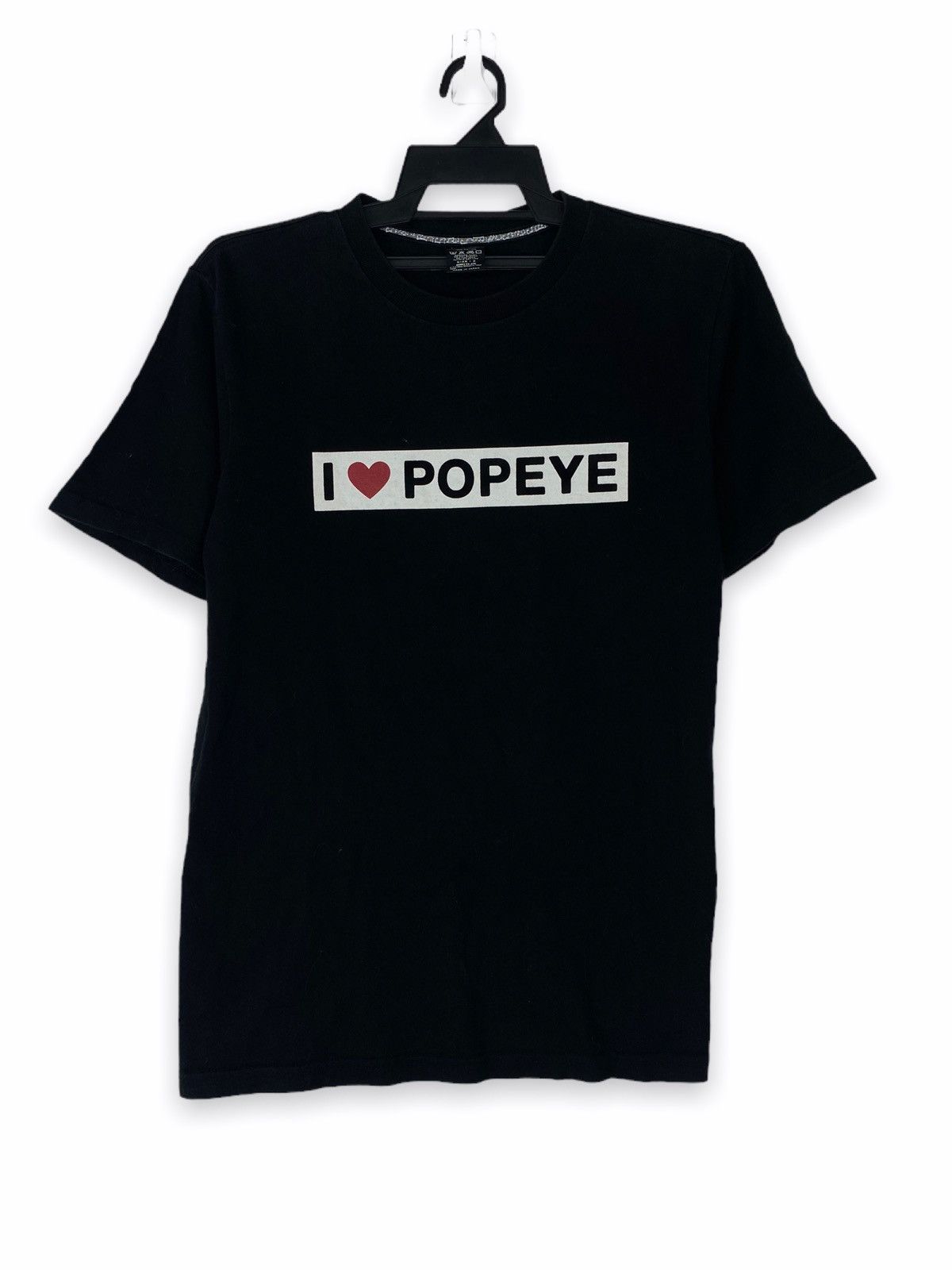 Pre-owned Number N Ine I Love Popeye In Black