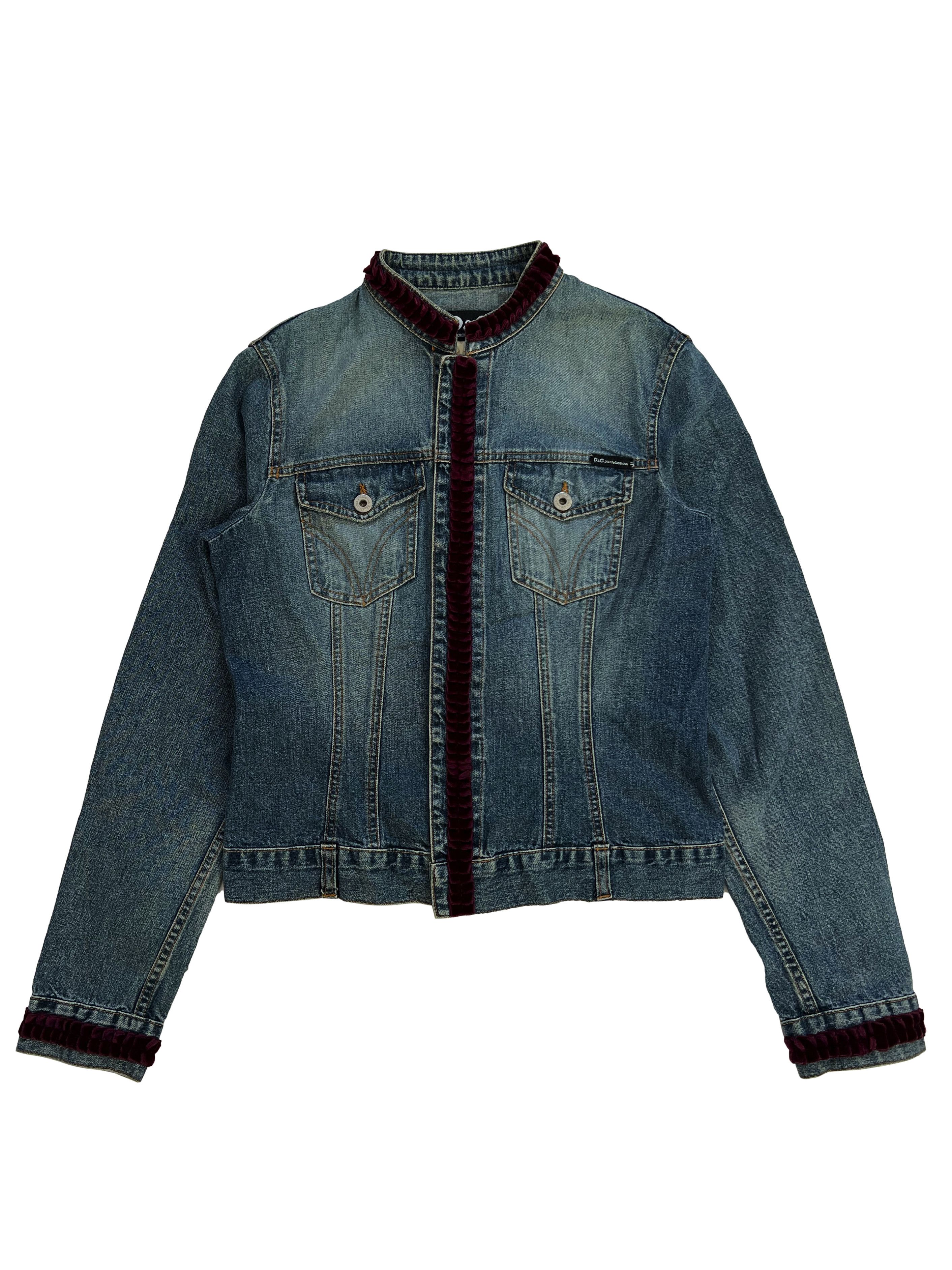Dolce & Gabbana ⚡️QUICK SALE⚡️ 1990s' Dolce & Gabbana Denim Jacket Size M / US 6-8 / IT 42-44 - 1 Thumbnail