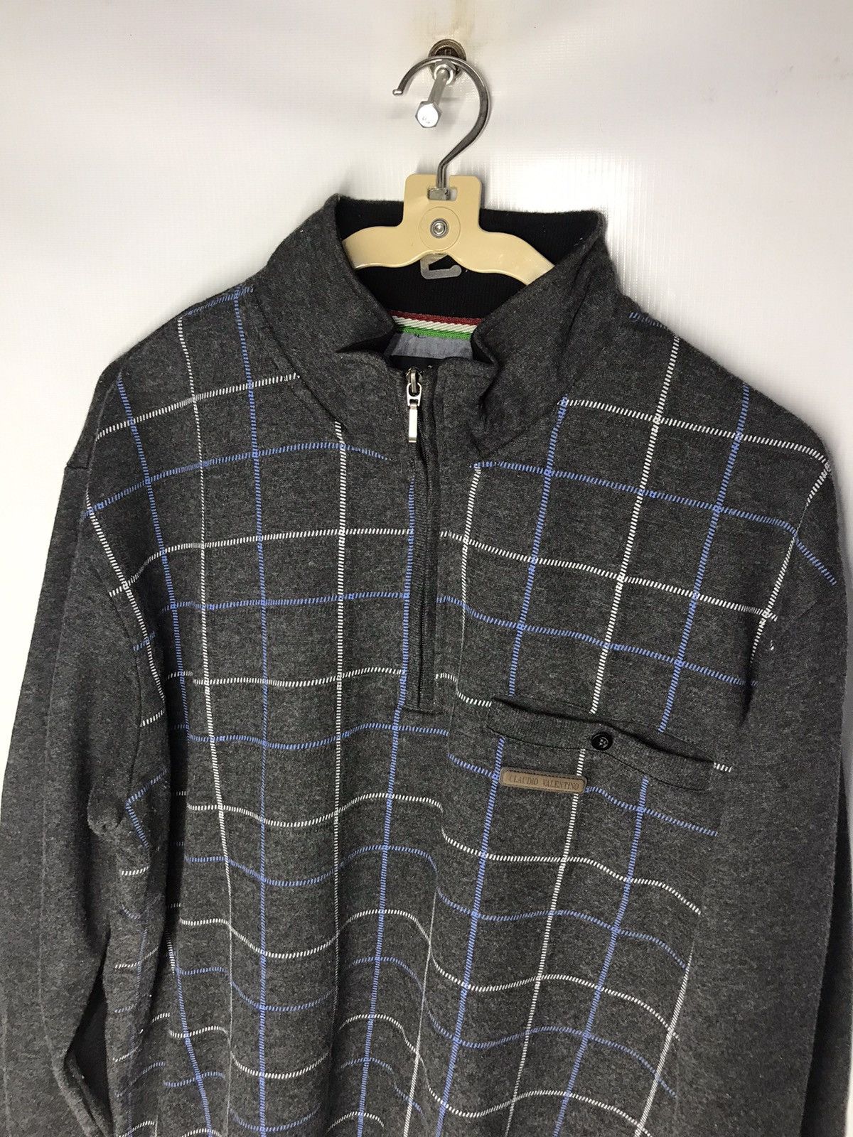 Valentino Claudio Valentino sweatshirt half zipper Size US L / EU 52-54 / 3 - 6 Thumbnail